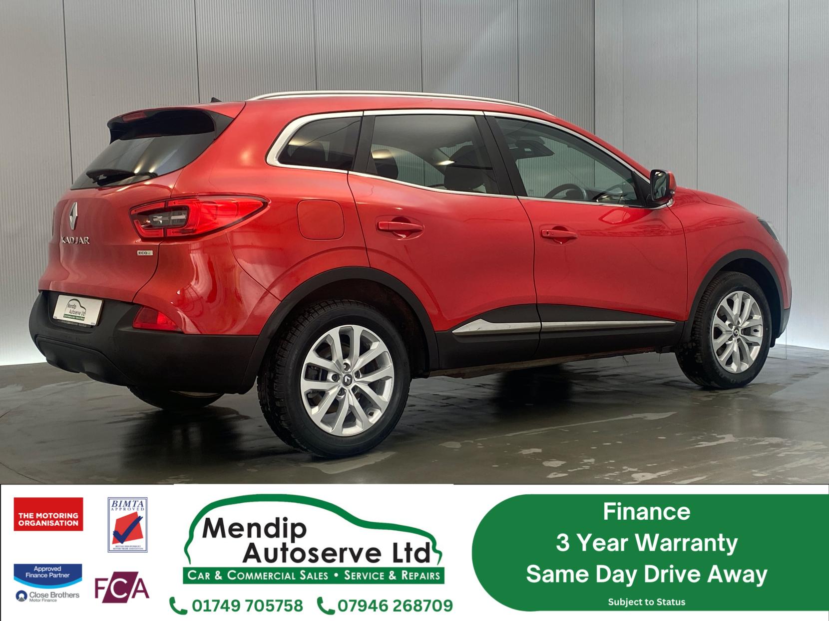 Renault Kadjar 1.5 dCi Dynamique Nav SUV 5dr Diesel Manual Euro 6 (s/s) (110 ps)