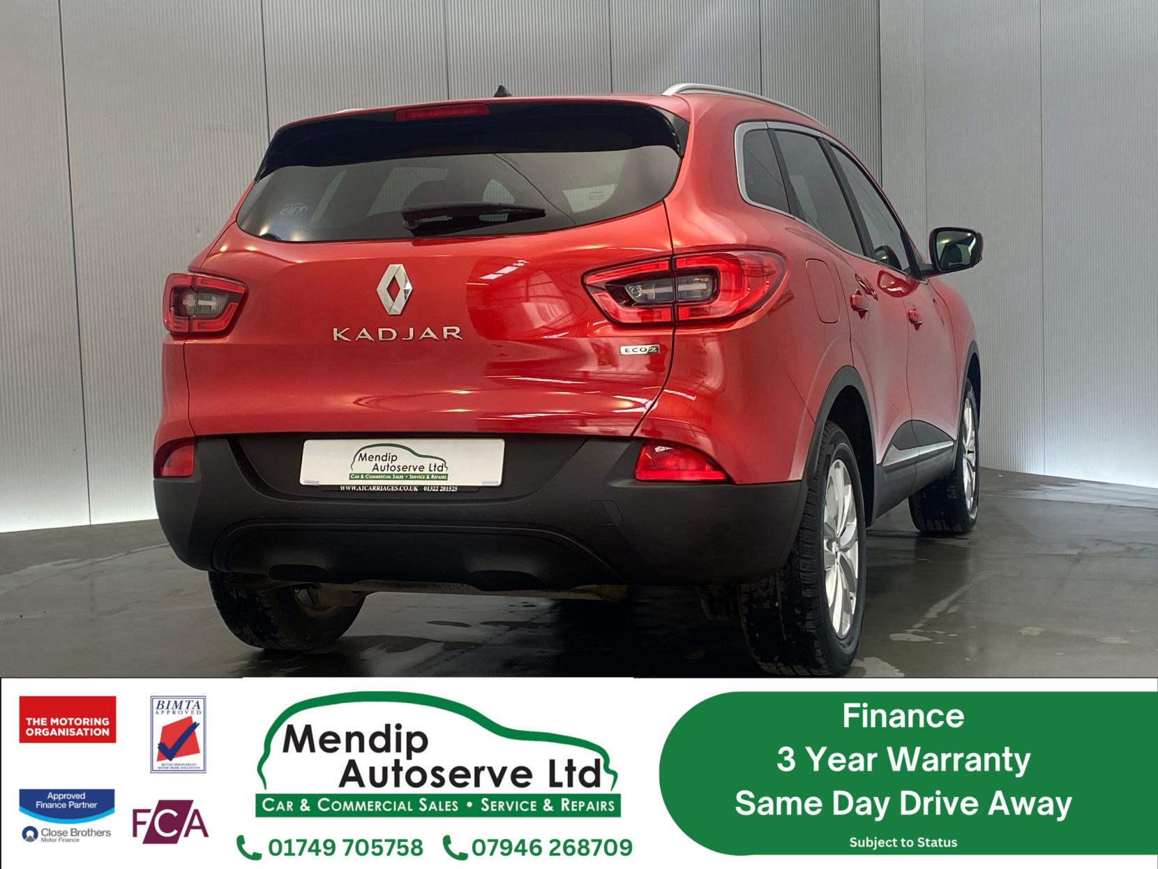 Renault Kadjar 1.5 dCi Dynamique Nav SUV 5dr Diesel Manual Euro 6 (s/s) (110 ps)