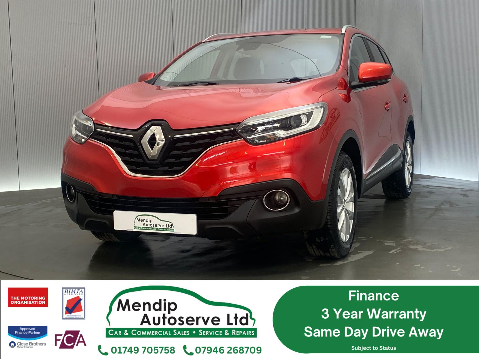 Renault Kadjar 1.5 dCi Dynamique Nav SUV 5dr Diesel Manual Euro 6 (s/s) (110 ps)