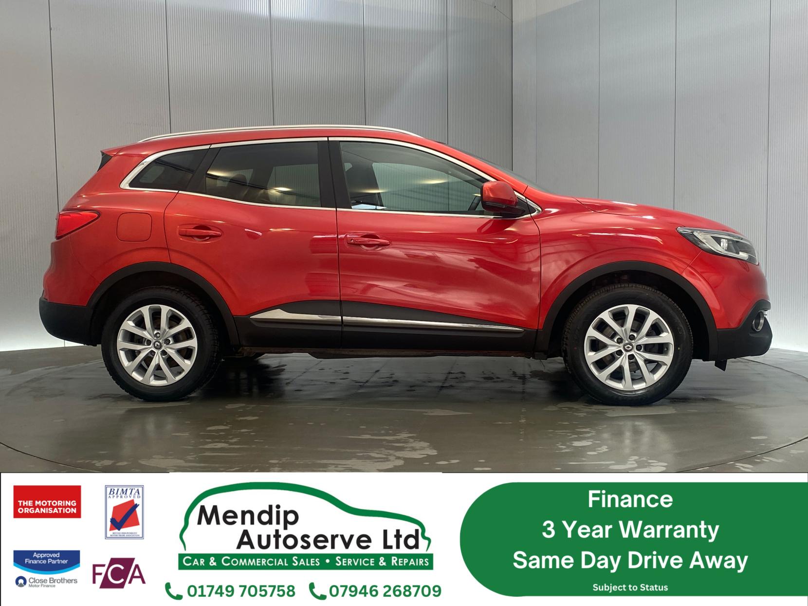 Renault Kadjar 1.5 dCi Dynamique Nav SUV 5dr Diesel Manual Euro 6 (s/s) (110 ps)