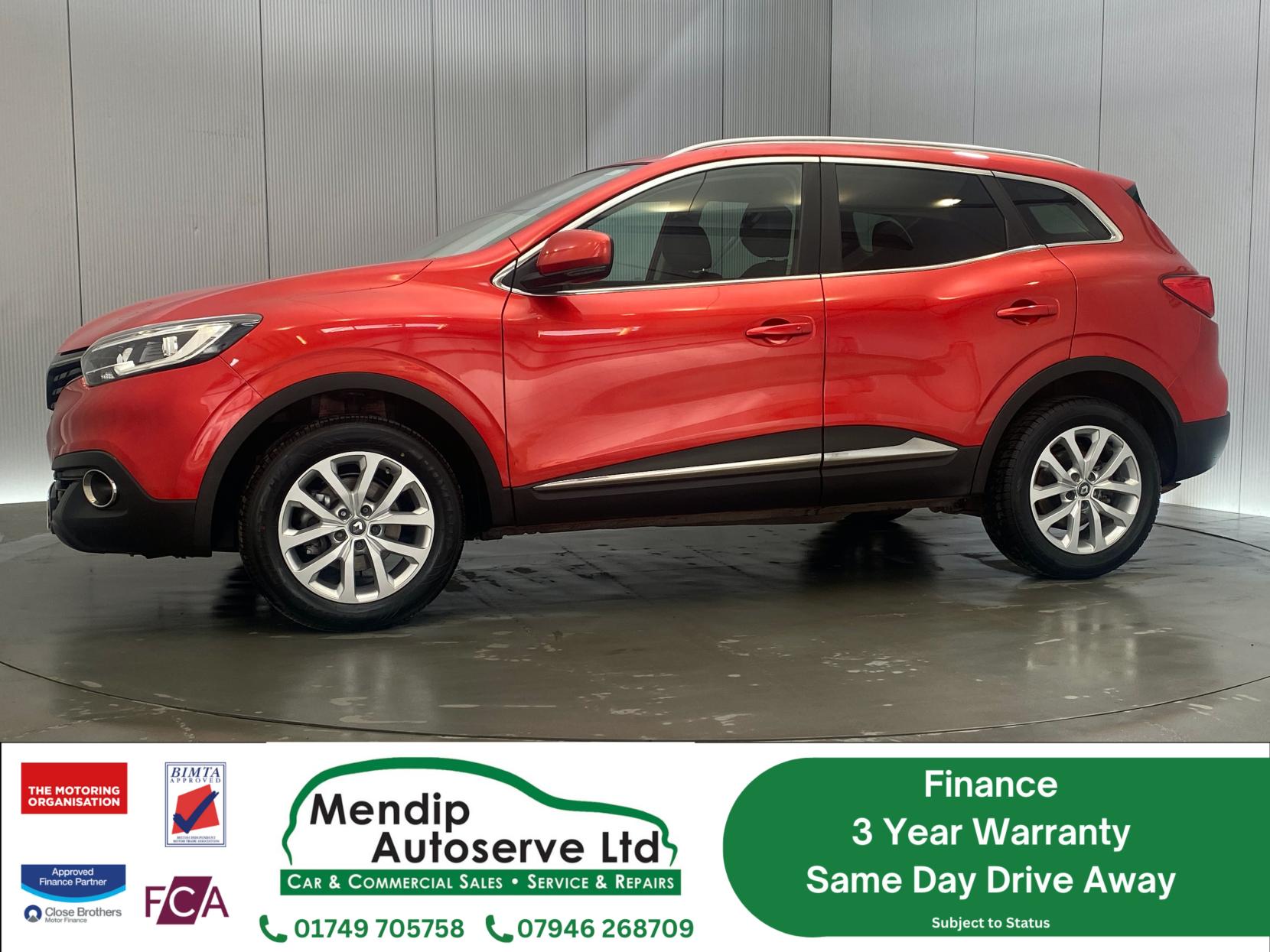 Renault Kadjar 1.5 dCi Dynamique Nav SUV 5dr Diesel Manual Euro 6 (s/s) (110 ps)