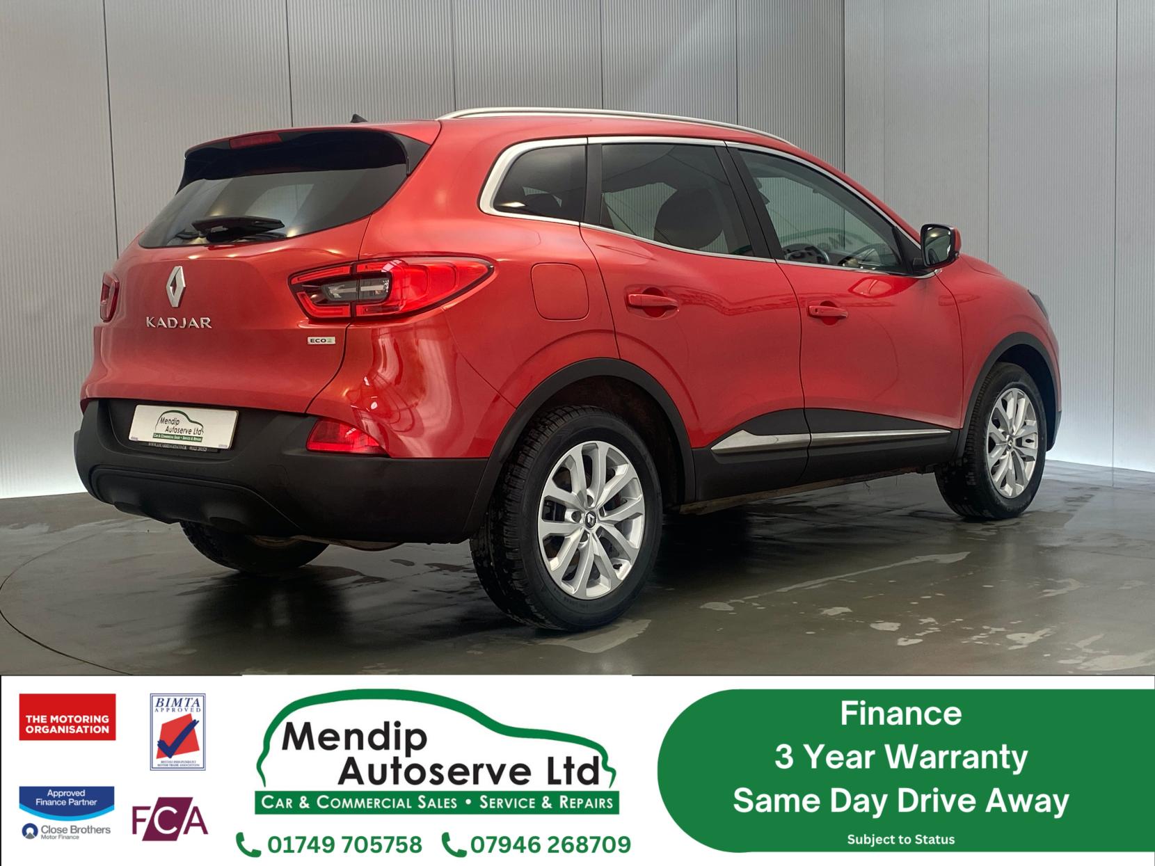 Renault Kadjar 1.5 dCi Dynamique Nav SUV 5dr Diesel Manual Euro 6 (s/s) (110 ps)