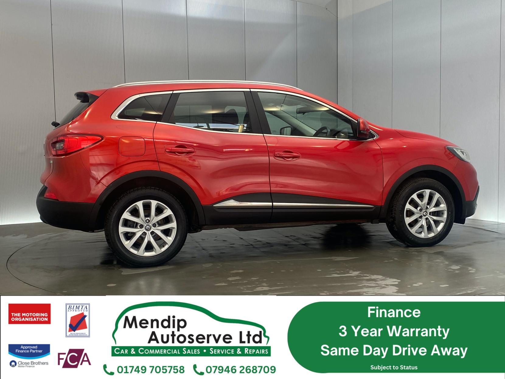 Renault Kadjar 1.5 dCi Dynamique Nav SUV 5dr Diesel Manual Euro 6 (s/s) (110 ps)