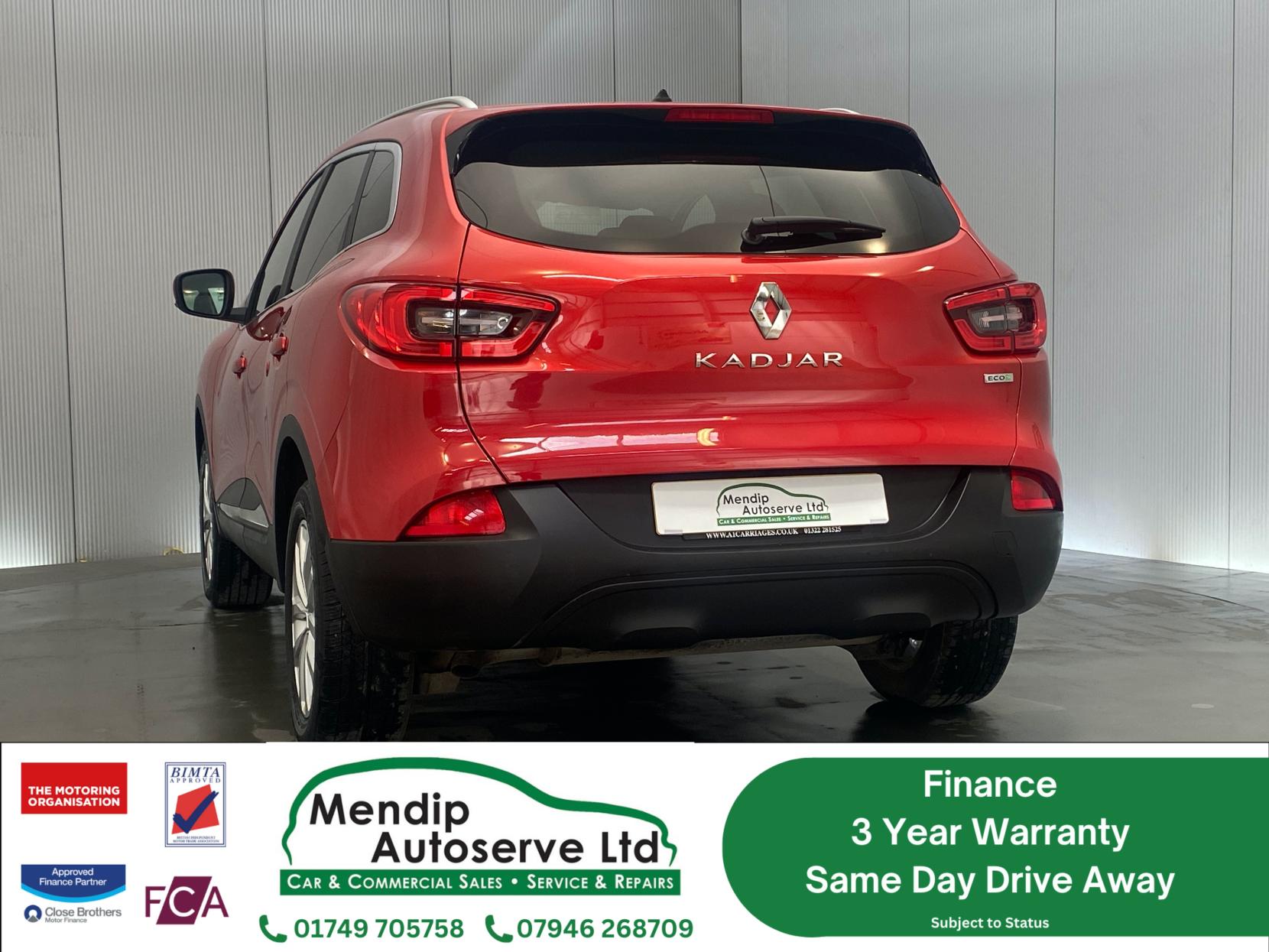 Renault Kadjar 1.5 dCi Dynamique Nav SUV 5dr Diesel Manual Euro 6 (s/s) (110 ps)