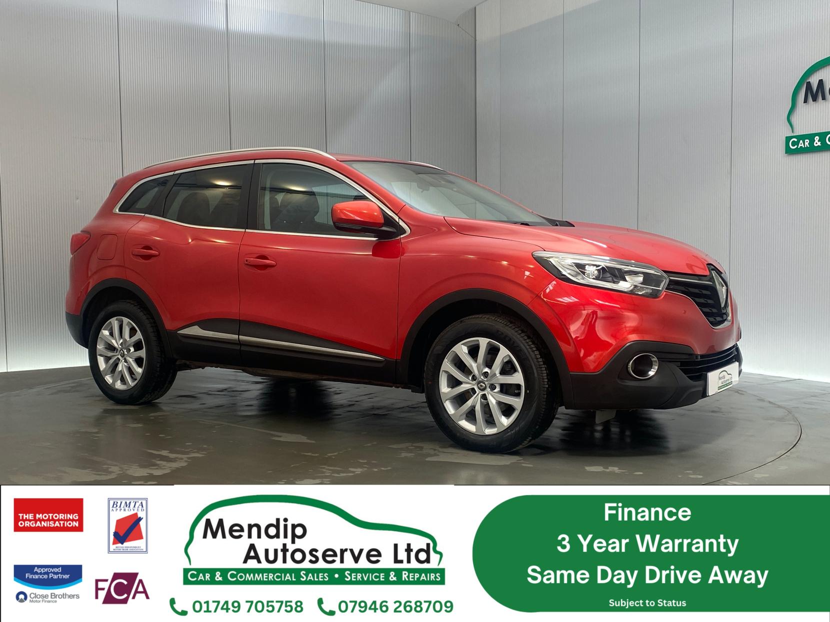 Renault Kadjar 1.5 dCi Dynamique Nav SUV 5dr Diesel Manual Euro 6 (s/s) (110 ps)