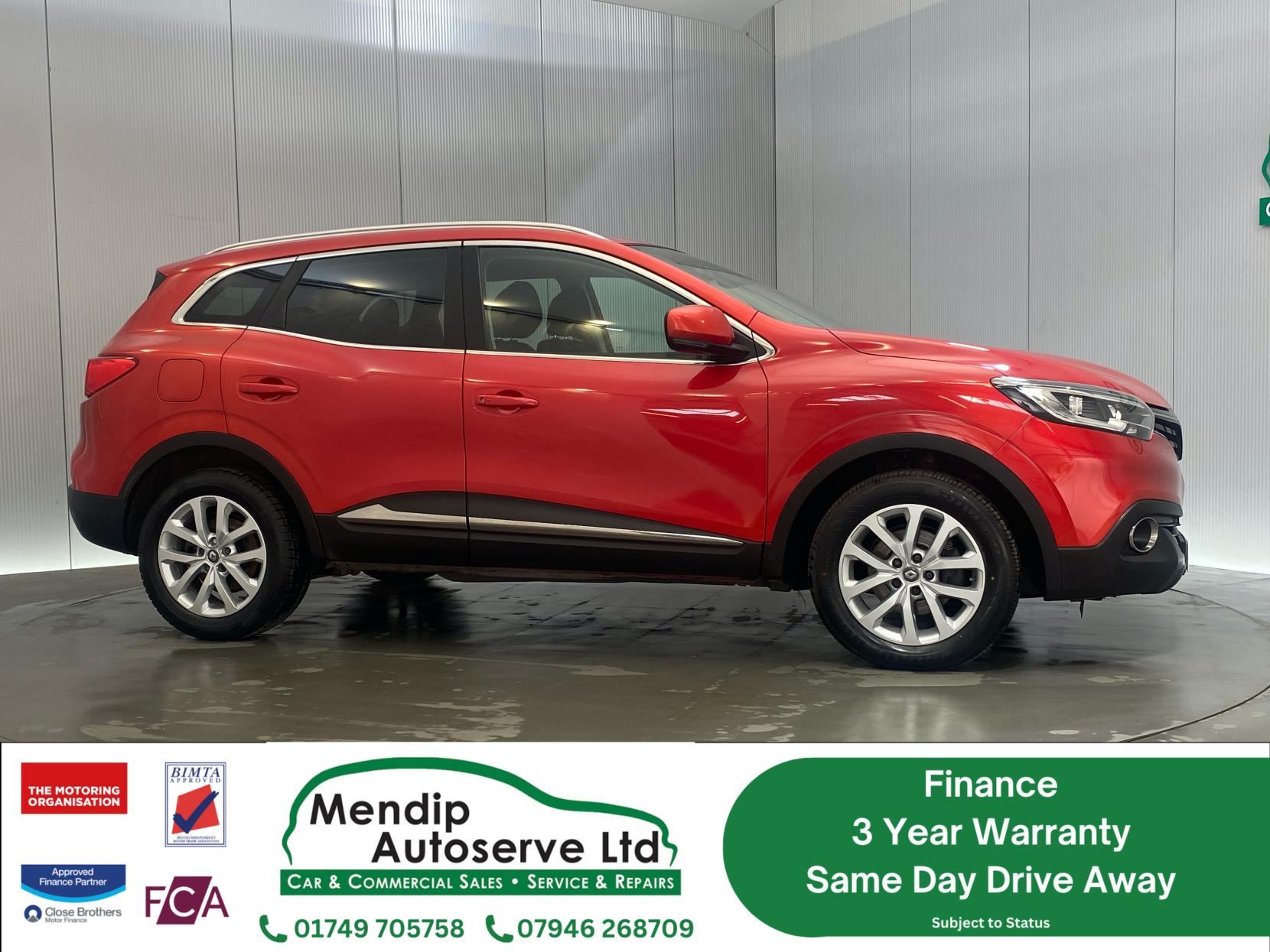 Renault Kadjar 1.5 dCi Dynamique Nav SUV 5dr Diesel Manual Euro 6 (s/s) (110 ps)
