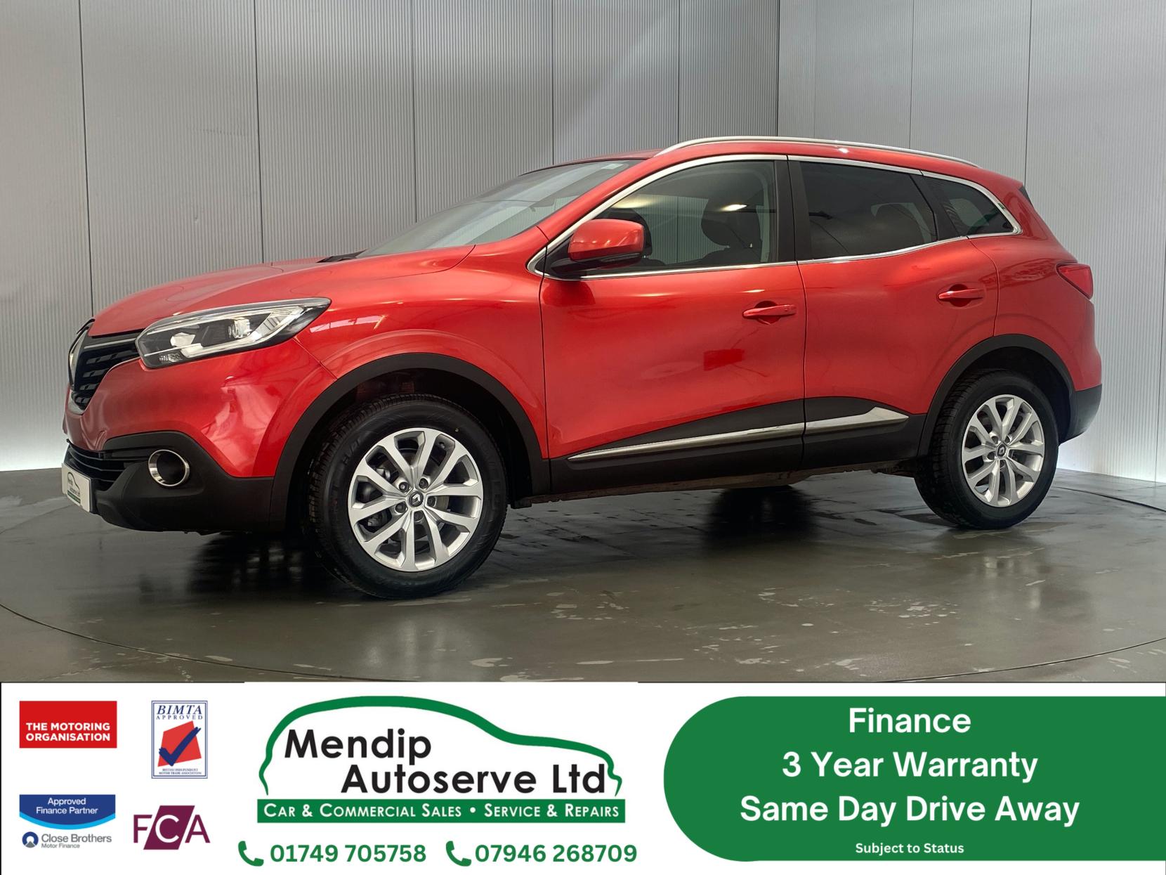 Renault Kadjar 1.5 dCi Dynamique Nav SUV 5dr Diesel Manual Euro 6 (s/s) (110 ps)