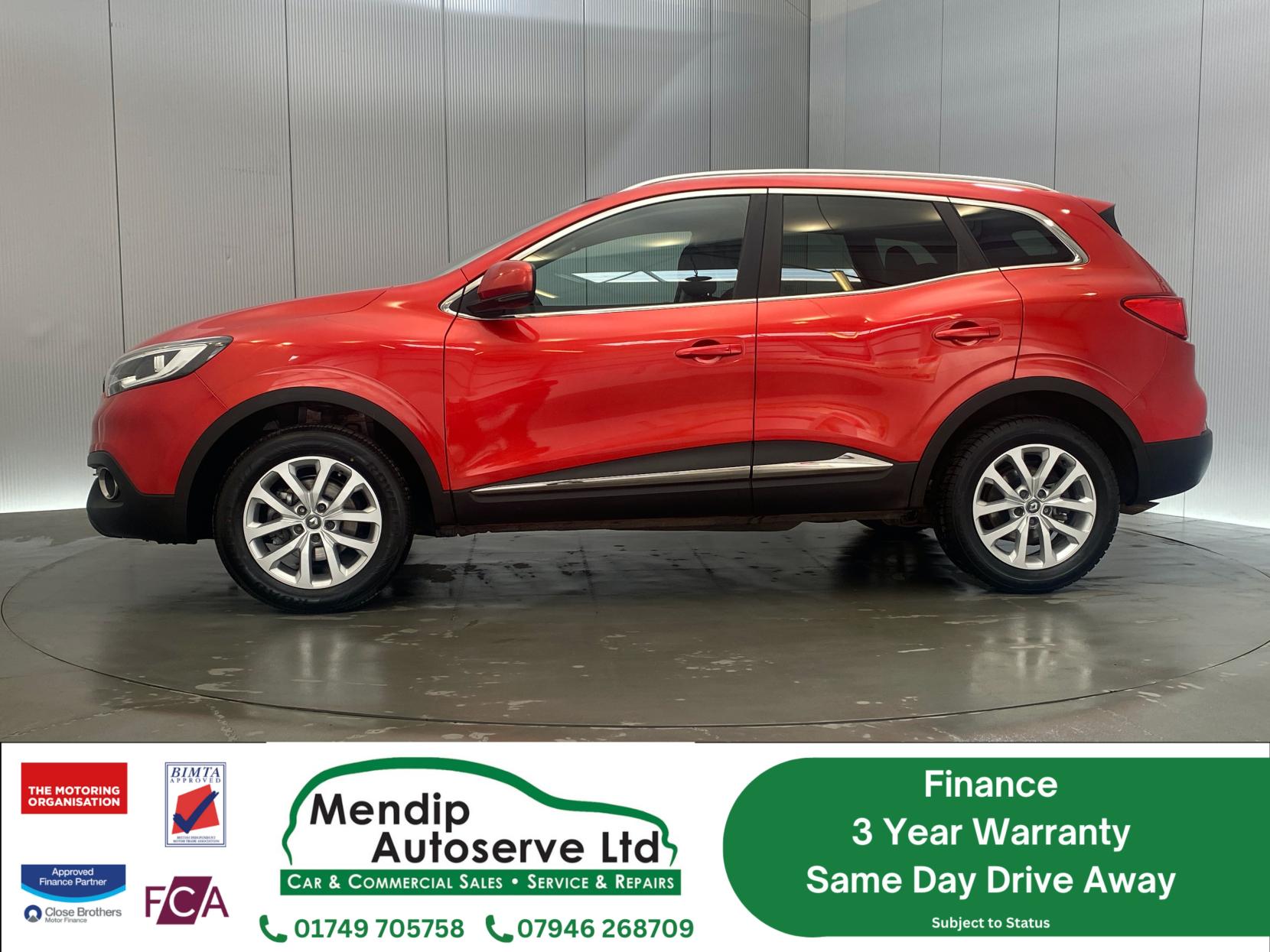 Renault Kadjar 1.5 dCi Dynamique Nav SUV 5dr Diesel Manual Euro 6 (s/s) (110 ps)