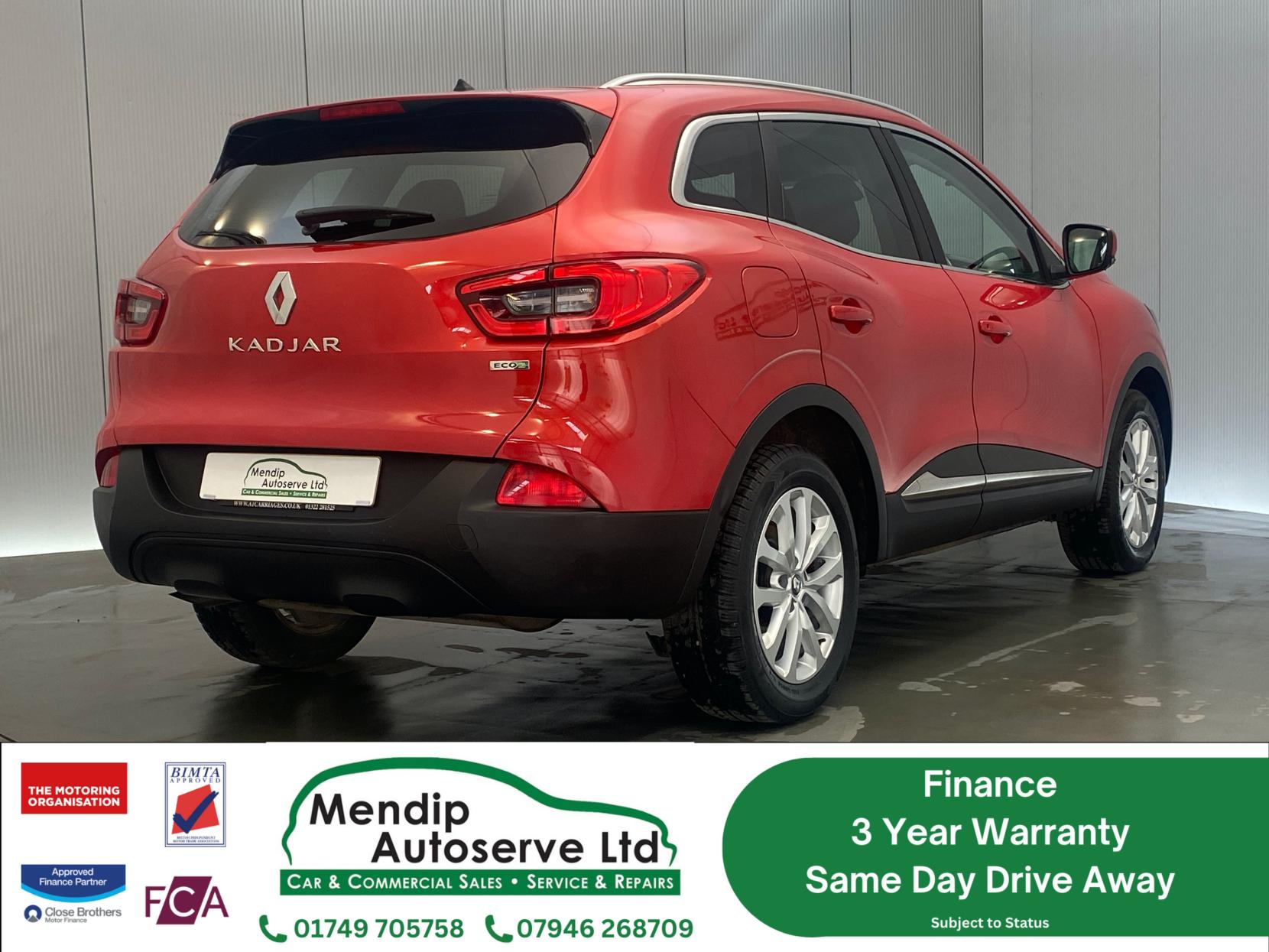 Renault Kadjar 1.5 dCi Dynamique Nav SUV 5dr Diesel Manual Euro 6 (s/s) (110 ps)