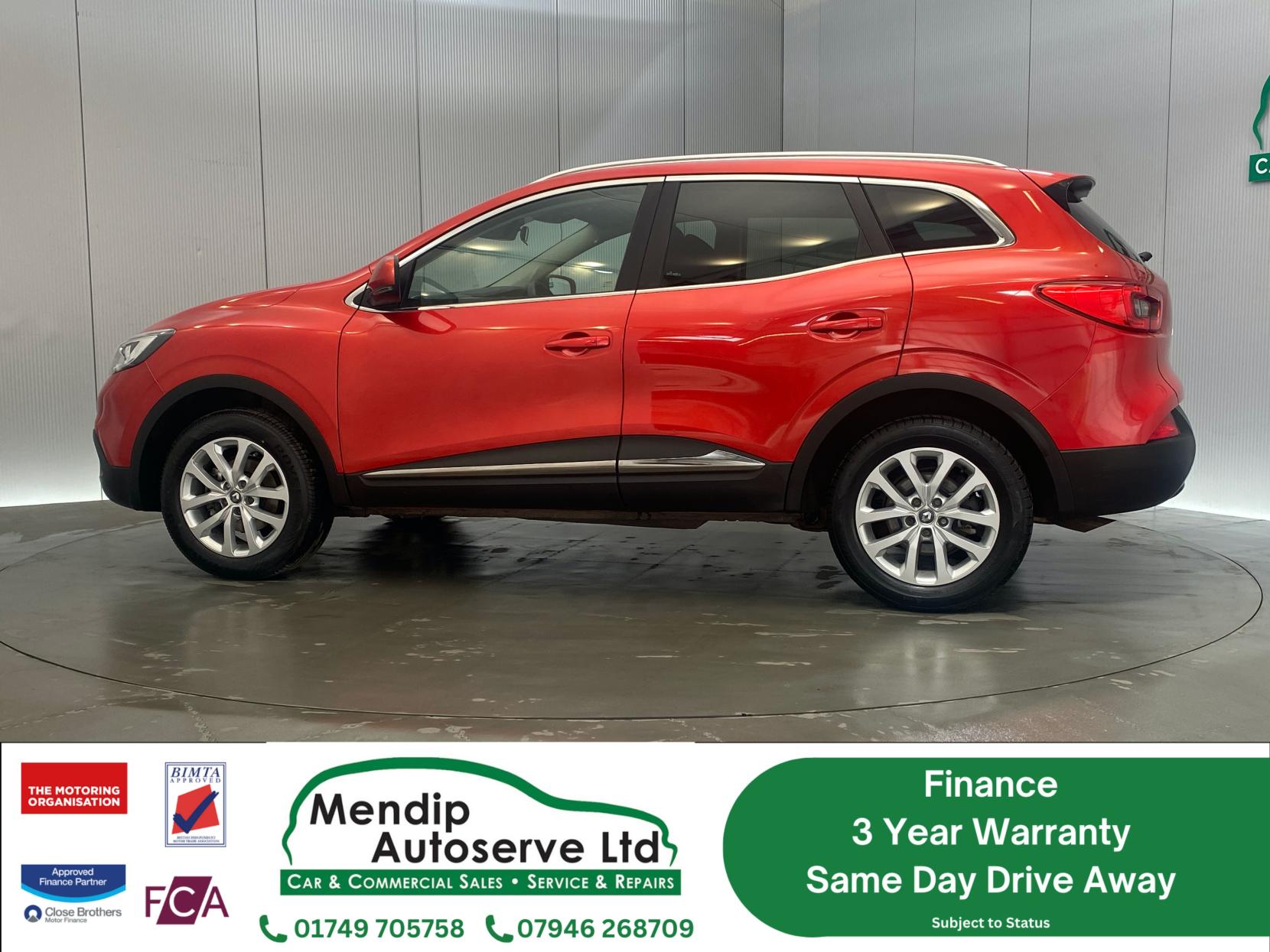 Renault Kadjar 1.5 dCi Dynamique Nav SUV 5dr Diesel Manual Euro 6 (s/s) (110 ps)