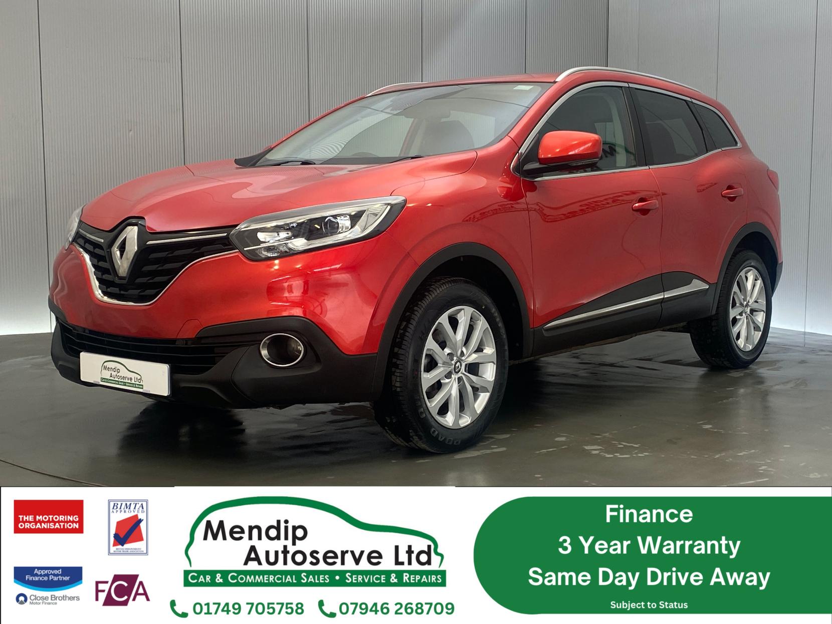 Renault Kadjar 1.5 dCi Dynamique Nav SUV 5dr Diesel Manual Euro 6 (s/s) (110 ps)
