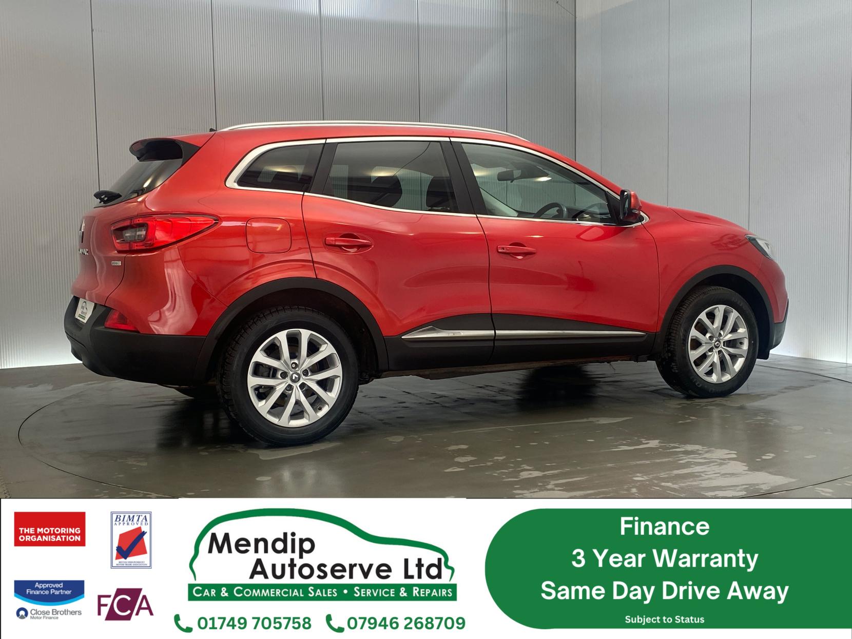 Renault Kadjar 1.5 dCi Dynamique Nav SUV 5dr Diesel Manual Euro 6 (s/s) (110 ps)