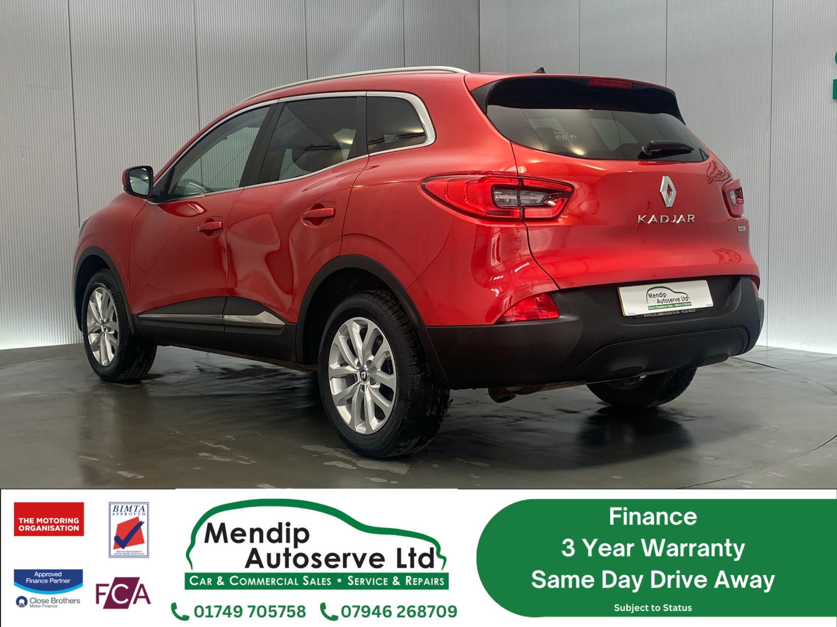 Renault Kadjar 1.5 dCi Dynamique Nav SUV 5dr Diesel Manual Euro 6 (s/s) (110 ps)