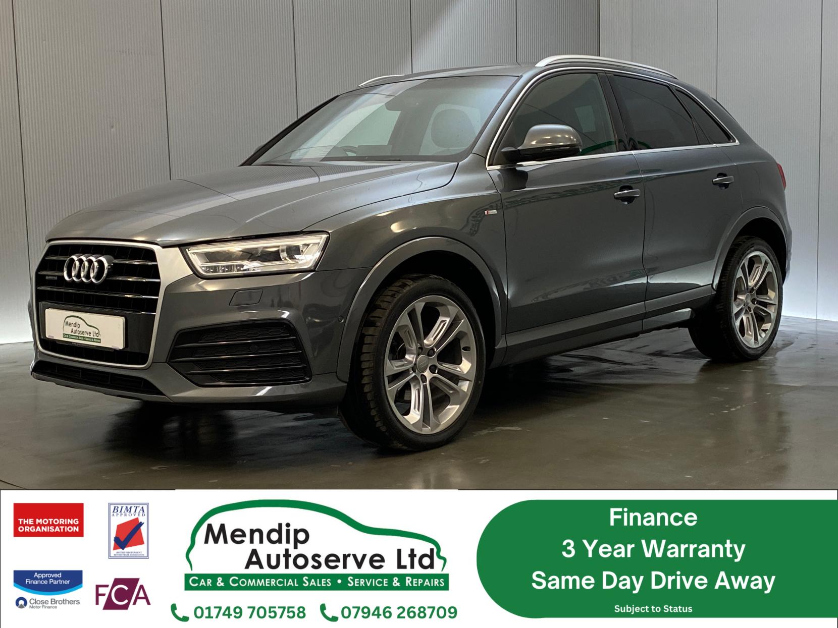 Audi Q3 2.0 TDI S line Plus SUV 5dr Diesel Manual quattro Euro 6 (s/s) (184 ps)