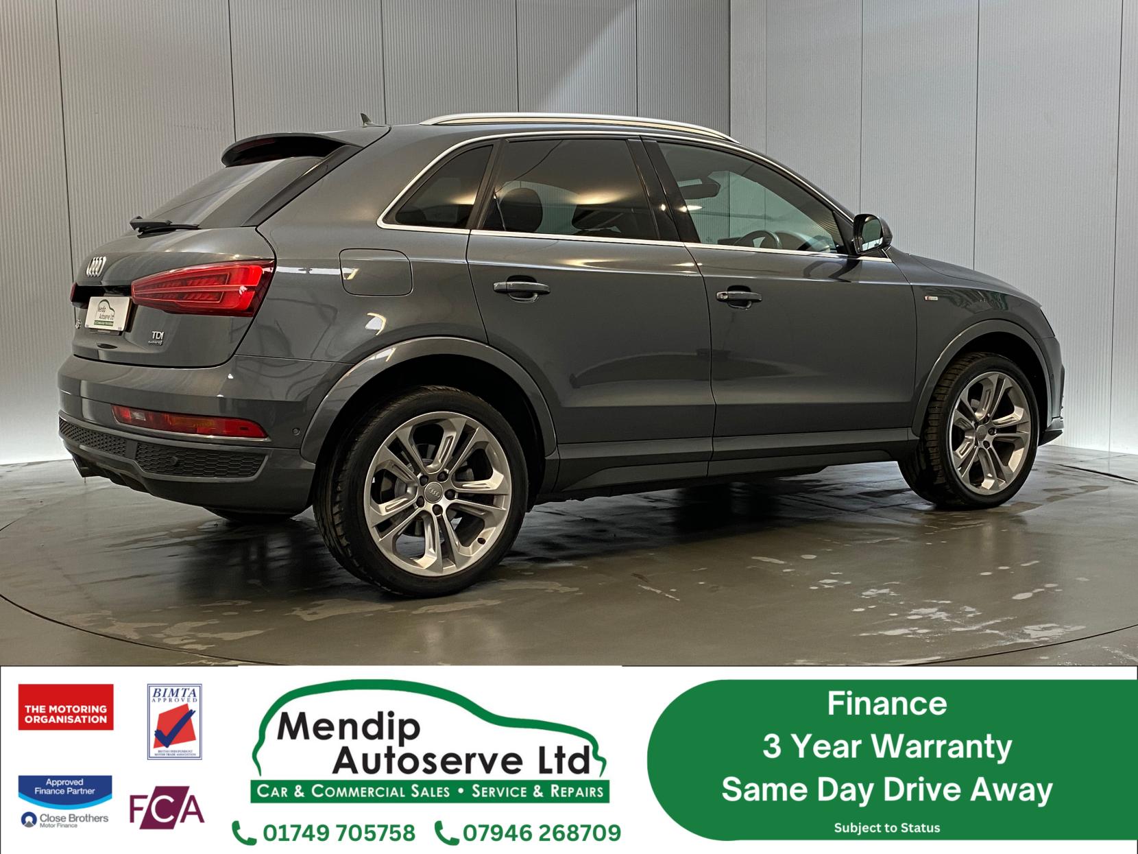 Audi Q3 2.0 TDI S line Plus SUV 5dr Diesel Manual quattro Euro 6 (s/s) (184 ps)