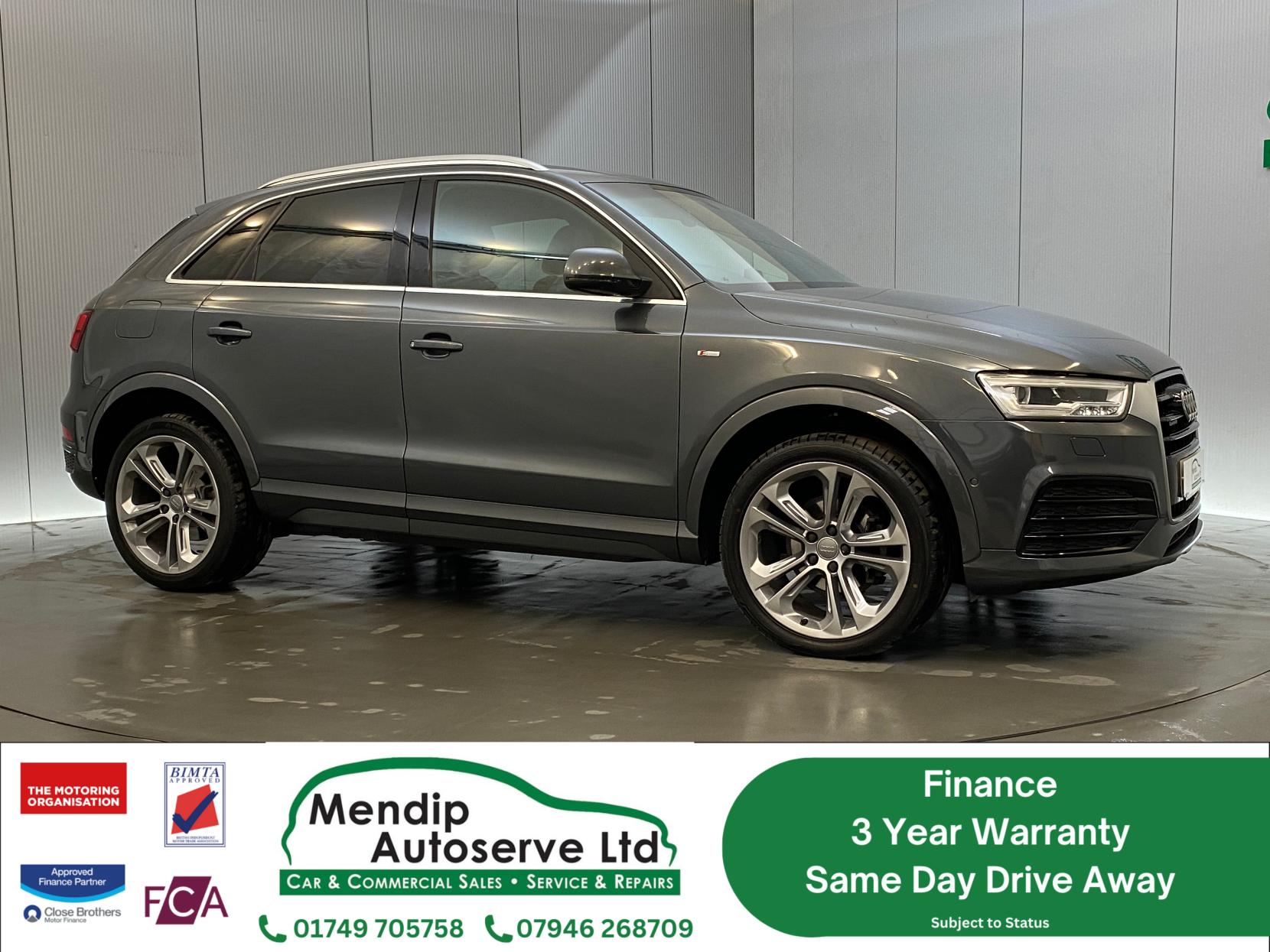 Audi Q3 2.0 TDI S line Plus SUV 5dr Diesel Manual quattro Euro 6 (s/s) (184 ps)