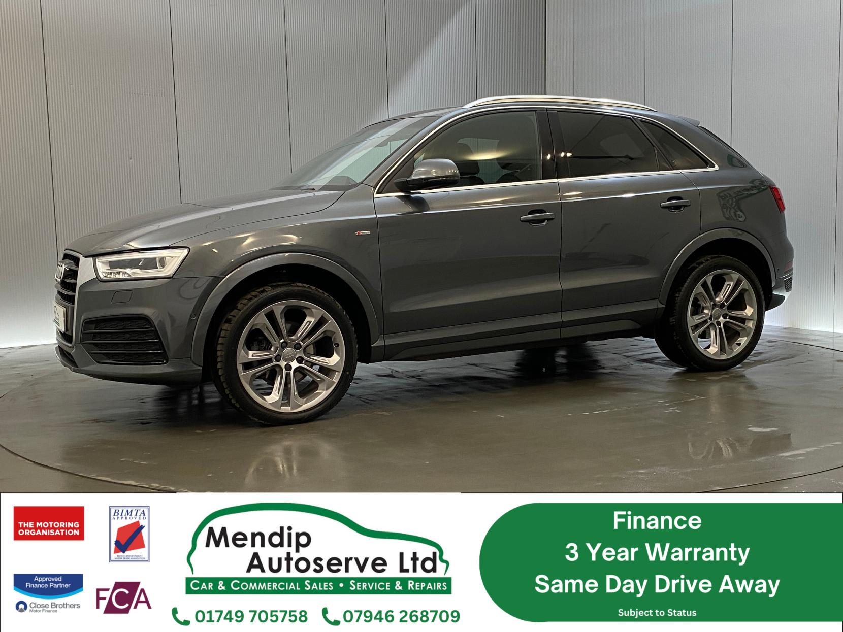 Audi Q3 2.0 TDI S line Plus SUV 5dr Diesel Manual quattro Euro 6 (s/s) (184 ps)