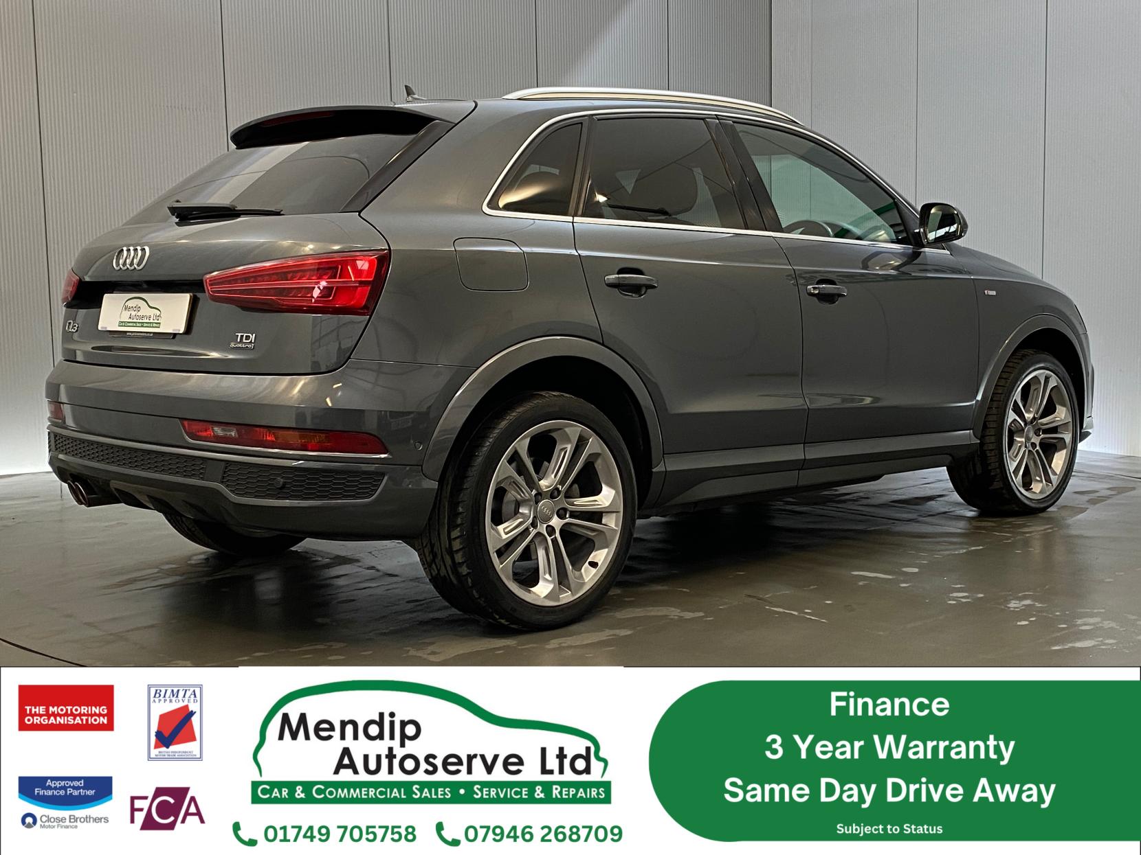 Audi Q3 2.0 TDI S line Plus SUV 5dr Diesel Manual quattro Euro 6 (s/s) (184 ps)