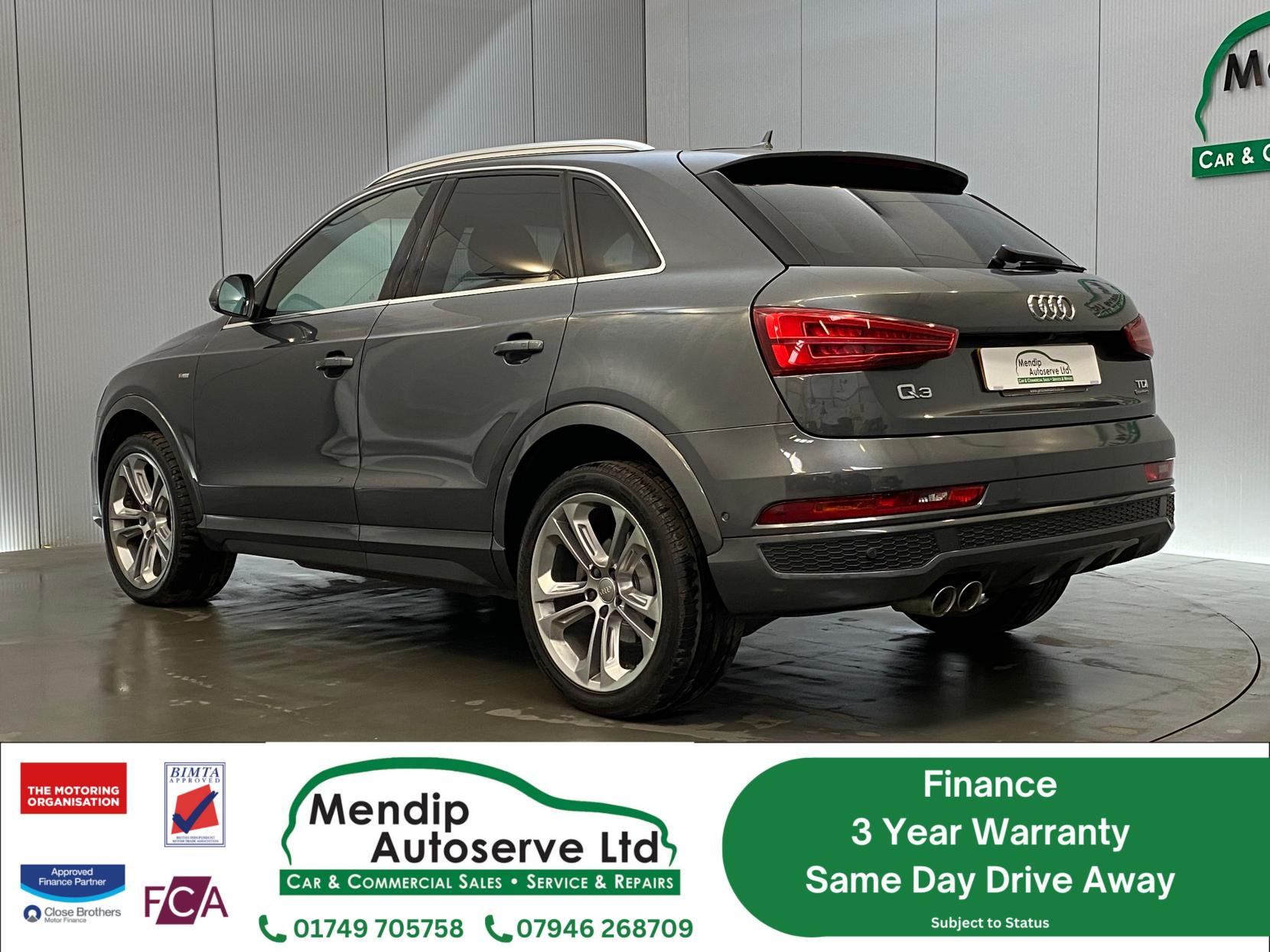 Audi Q3 2.0 TDI S line Plus SUV 5dr Diesel Manual quattro Euro 6 (s/s) (184 ps)