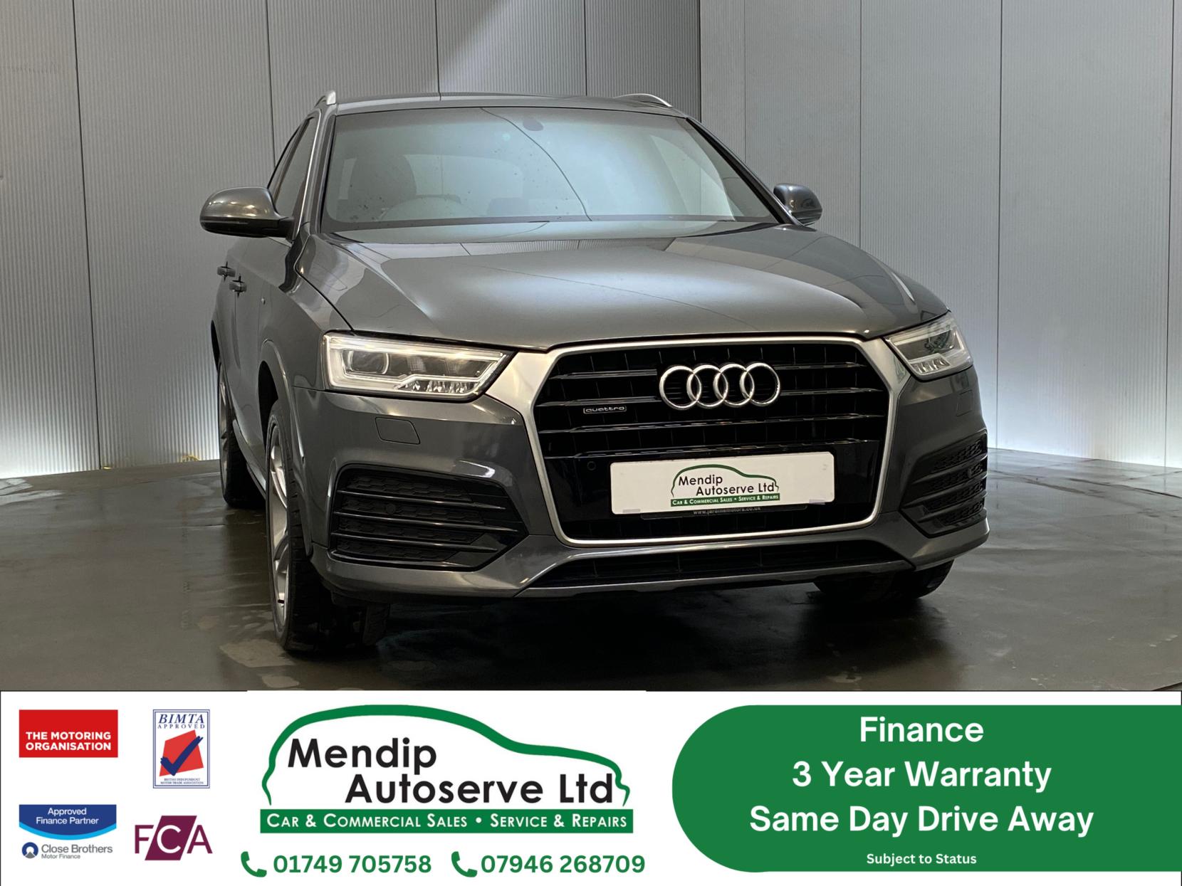 Audi Q3 2.0 TDI S line Plus SUV 5dr Diesel Manual quattro Euro 6 (s/s) (184 ps)