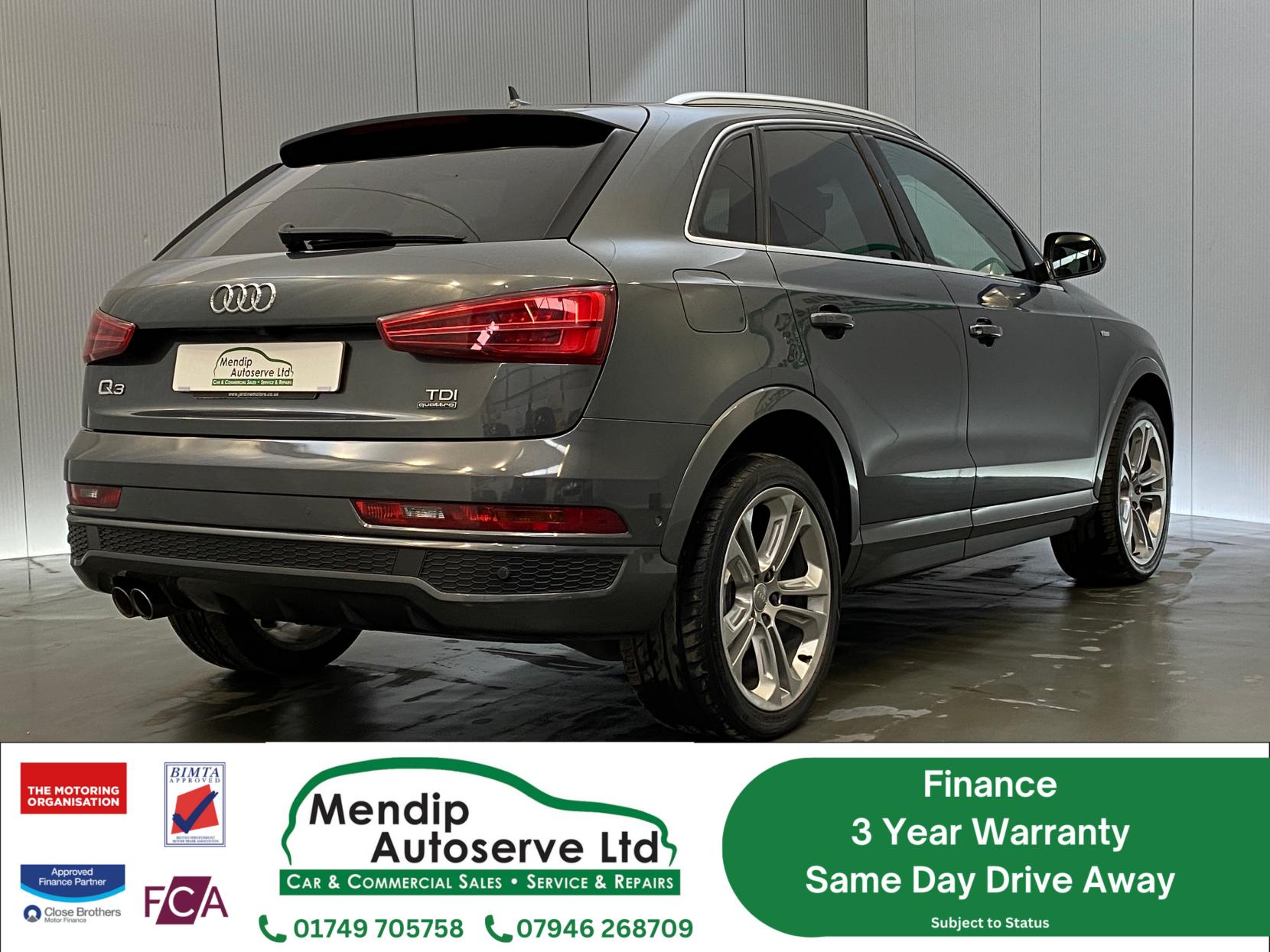 Audi Q3 2.0 TDI S line Plus SUV 5dr Diesel Manual quattro Euro 6 (s/s) (184 ps)