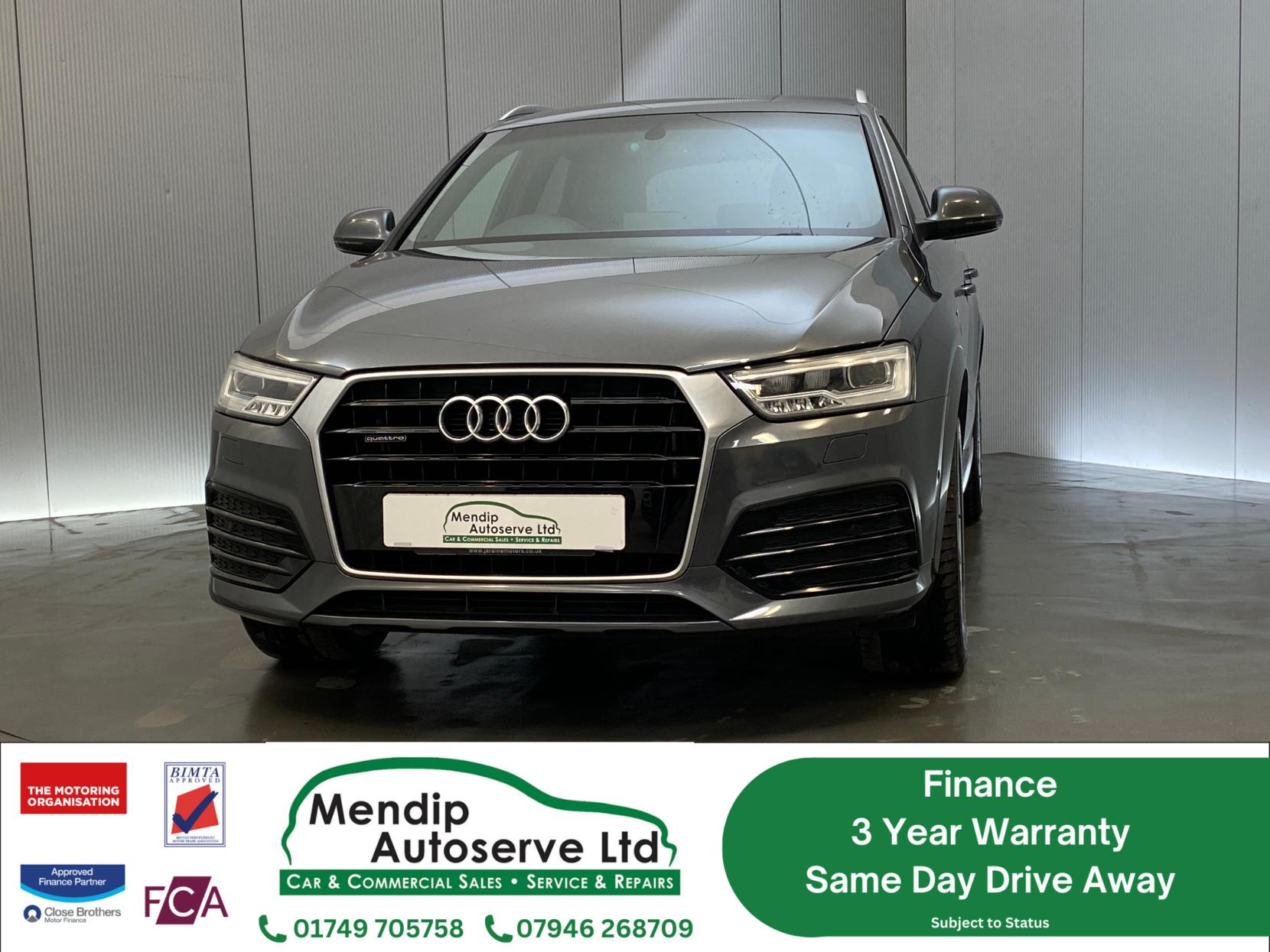 Audi Q3 2.0 TDI S line Plus SUV 5dr Diesel Manual quattro Euro 6 (s/s) (184 ps)