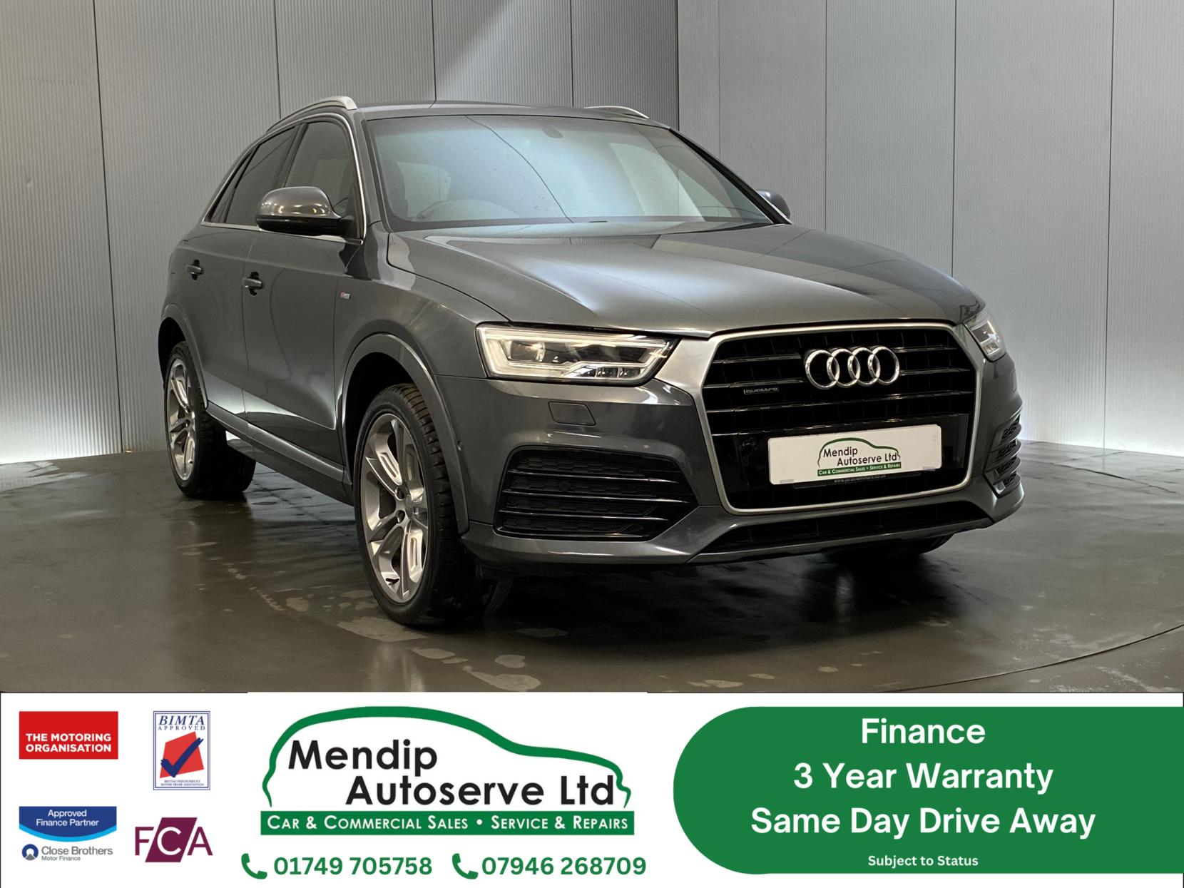 Audi Q3 2.0 TDI S line Plus SUV 5dr Diesel Manual quattro Euro 6 (s/s) (184 ps)