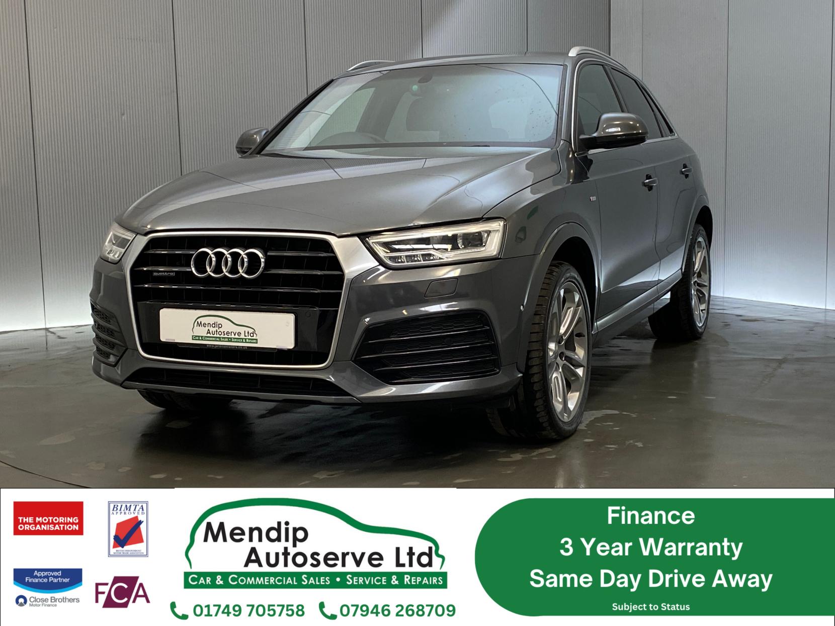 Audi Q3 2.0 TDI S line Plus SUV 5dr Diesel Manual quattro Euro 6 (s/s) (184 ps)