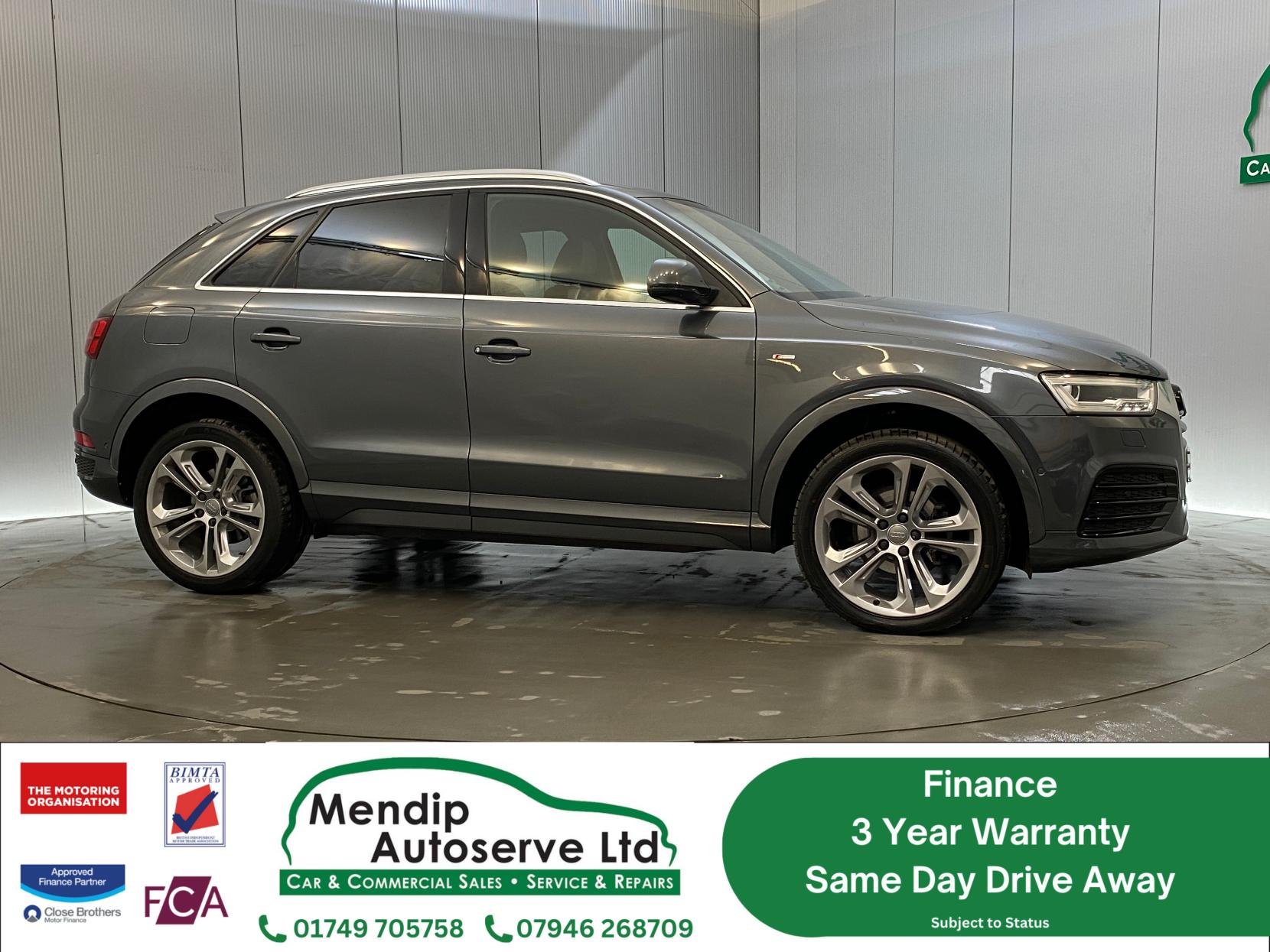 Audi Q3 2.0 TDI S line Plus SUV 5dr Diesel Manual quattro Euro 6 (s/s) (184 ps)