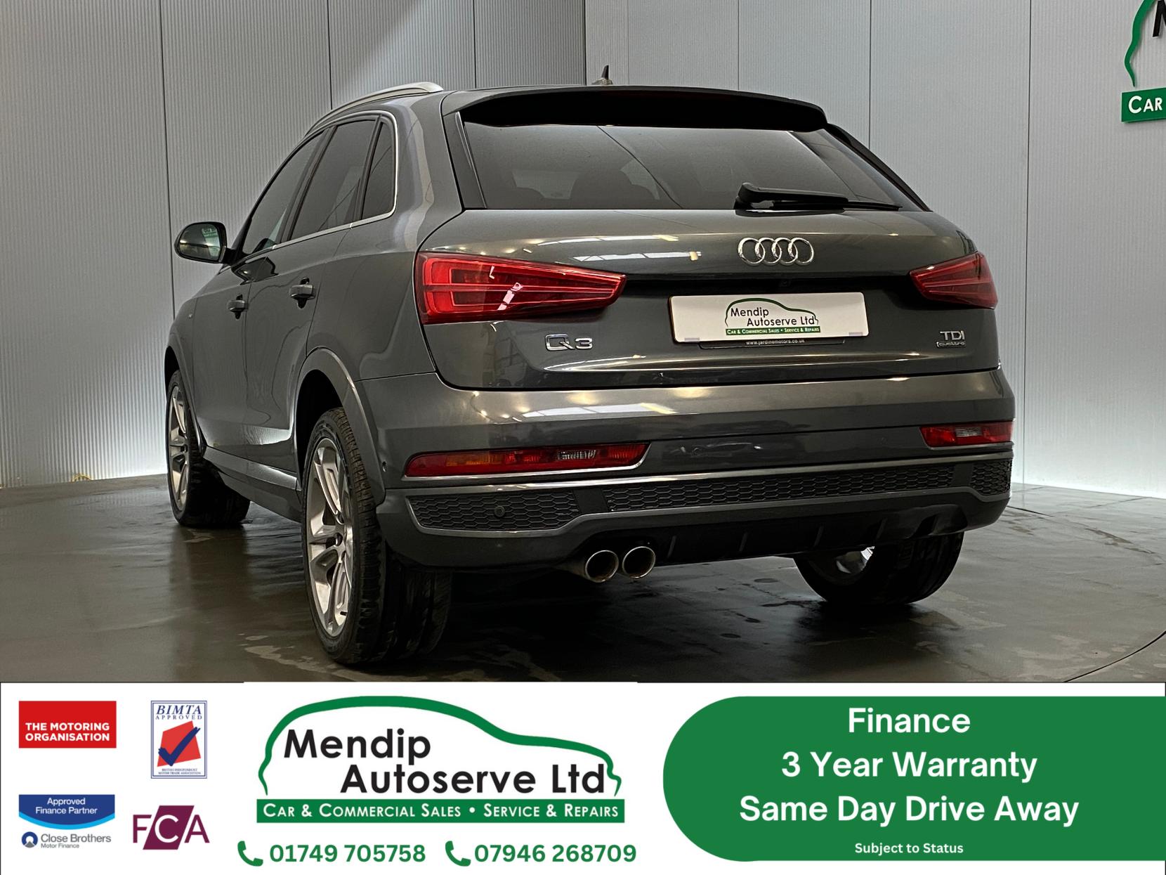 Audi Q3 2.0 TDI S line Plus SUV 5dr Diesel Manual quattro Euro 6 (s/s) (184 ps)