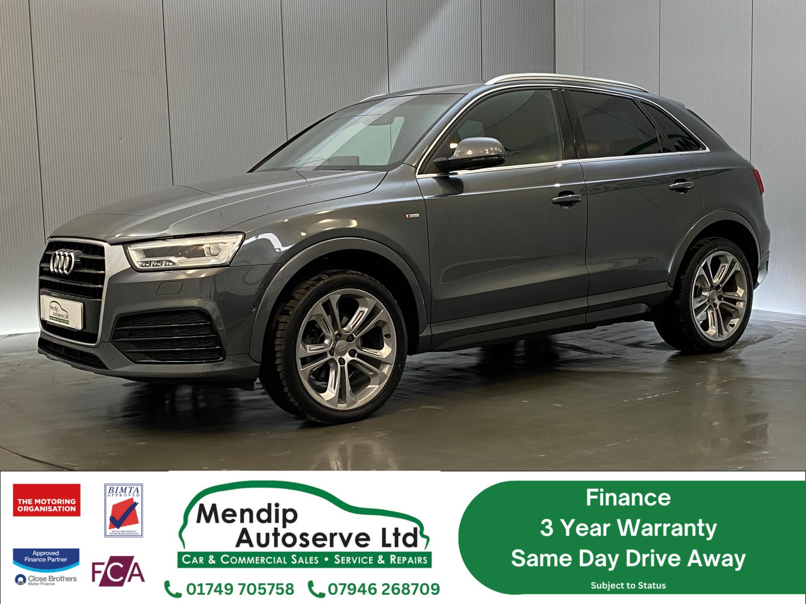 Audi Q3 2.0 TDI S line Plus SUV 5dr Diesel Manual quattro Euro 6 (s/s) (184 ps)