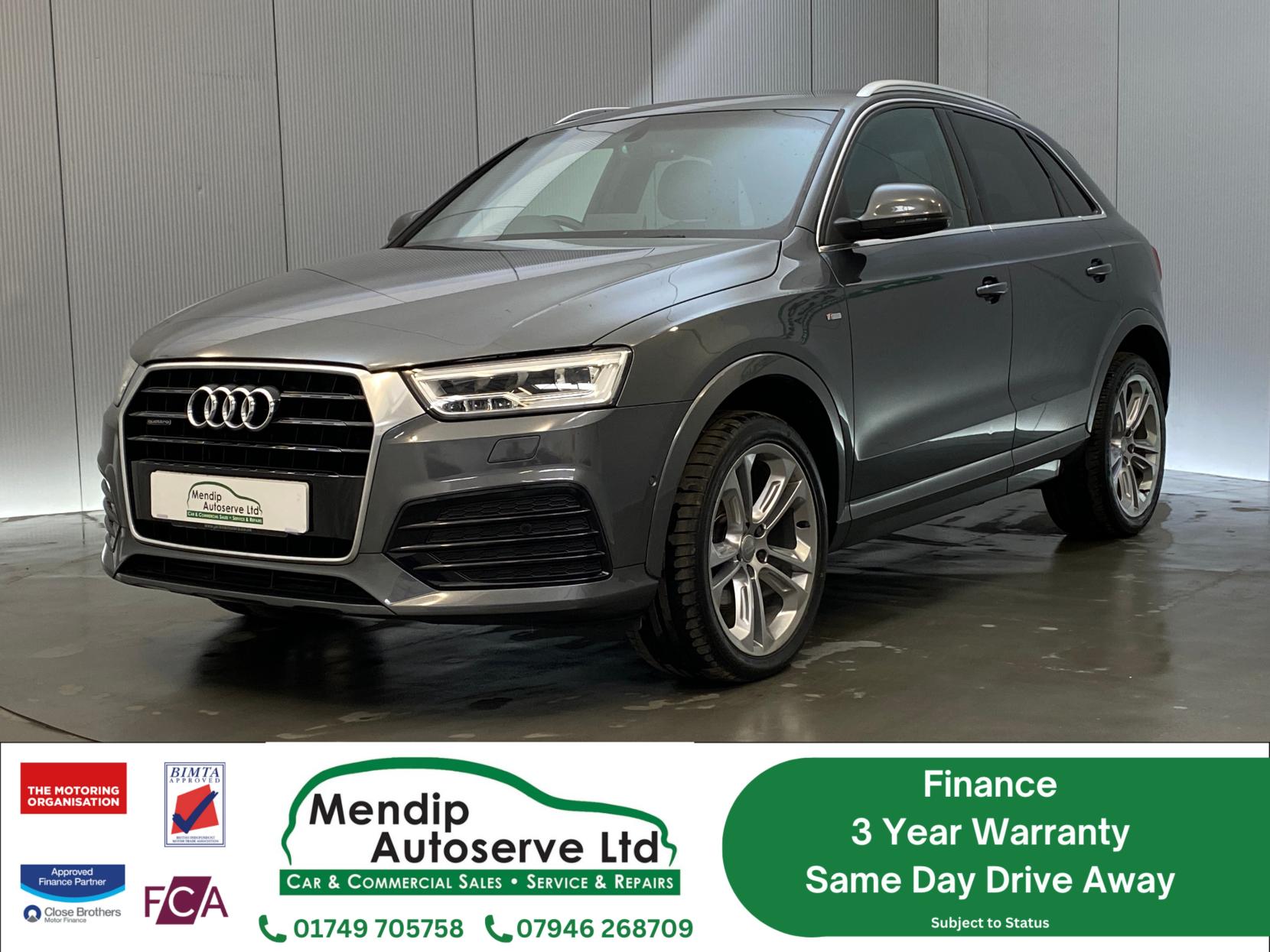 Audi Q3 2.0 TDI S line Plus SUV 5dr Diesel Manual quattro Euro 6 (s/s) (184 ps)