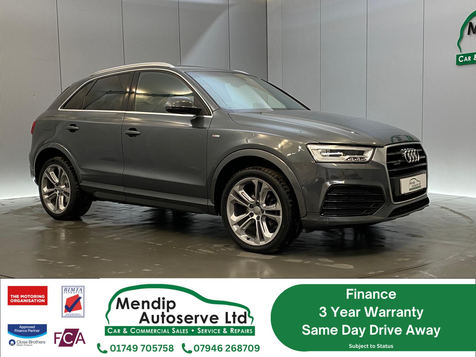 Audi Q3 2.0 TDI S line Plus SUV 5dr Diesel Manual quattro Euro 6 (s/s) (184 ps)