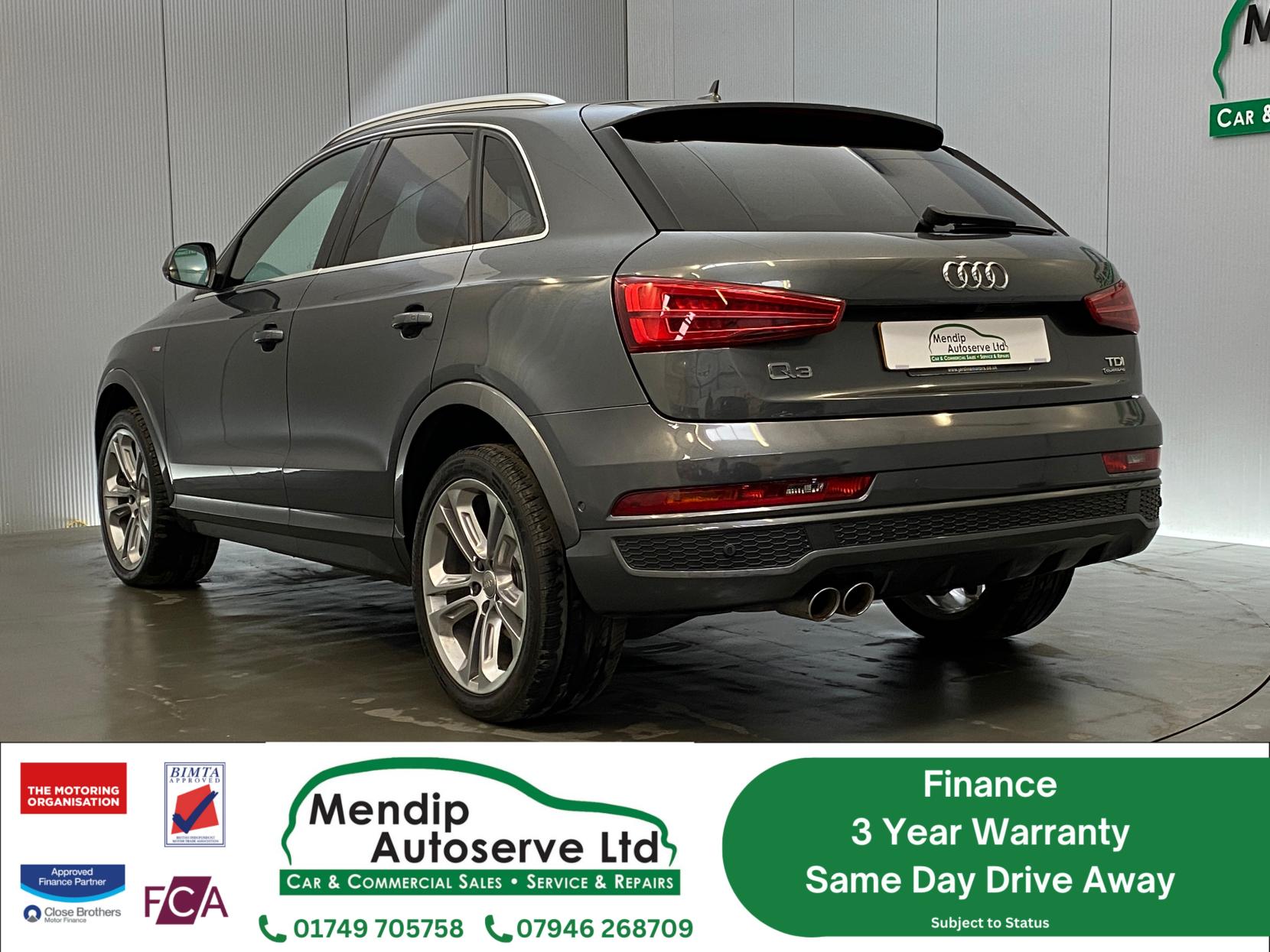 Audi Q3 2.0 TDI S line Plus SUV 5dr Diesel Manual quattro Euro 6 (s/s) (184 ps)