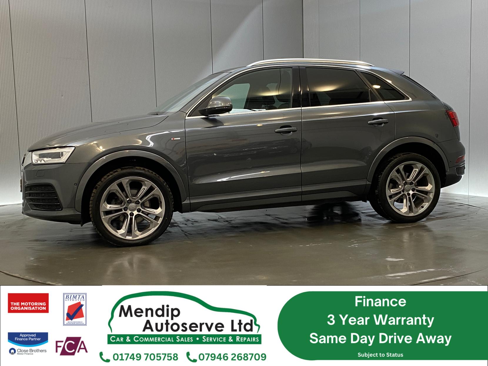 Audi Q3 2.0 TDI S line Plus SUV 5dr Diesel Manual quattro Euro 6 (s/s) (184 ps)