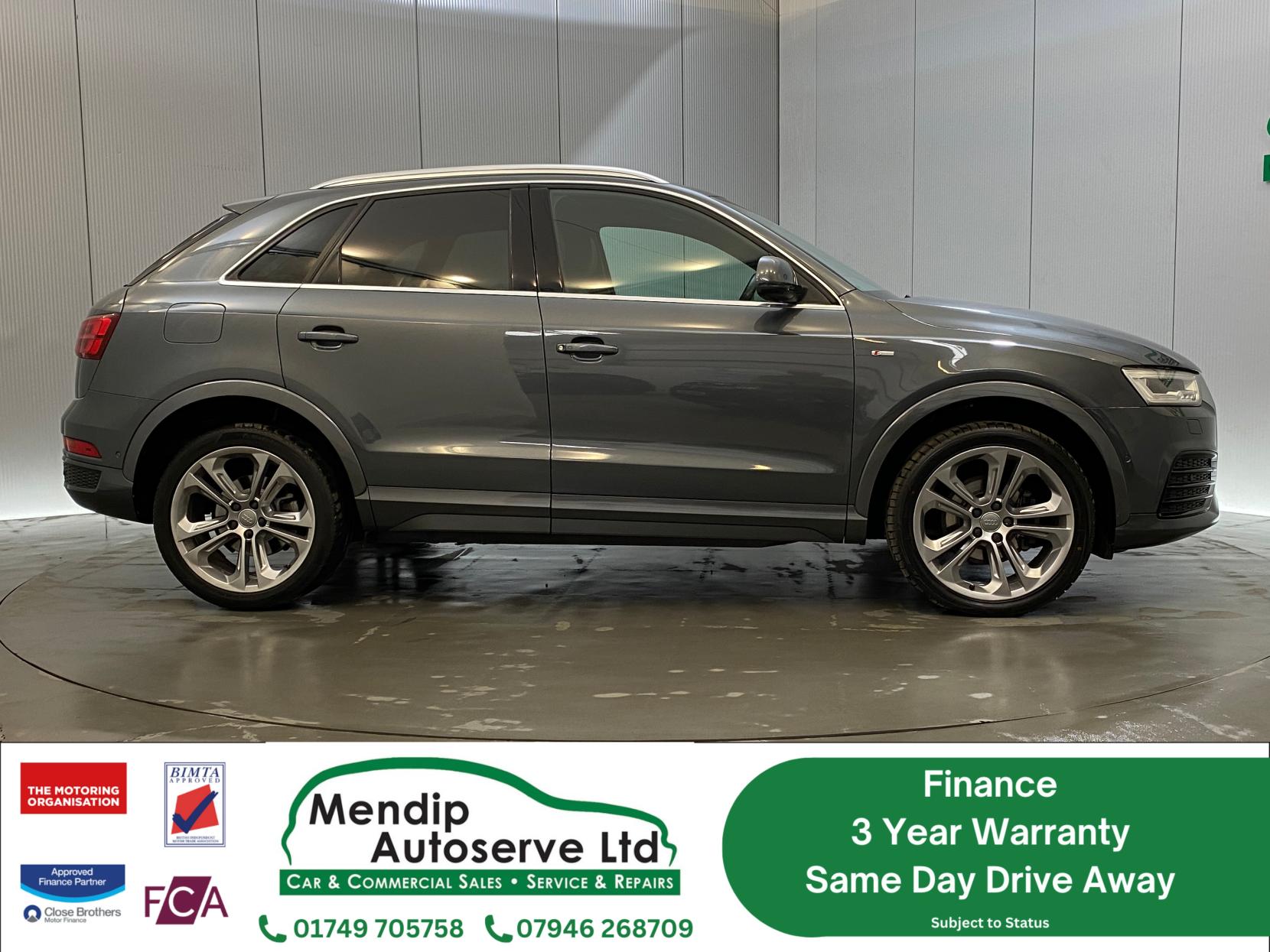 Audi Q3 2.0 TDI S line Plus SUV 5dr Diesel Manual quattro Euro 6 (s/s) (184 ps)