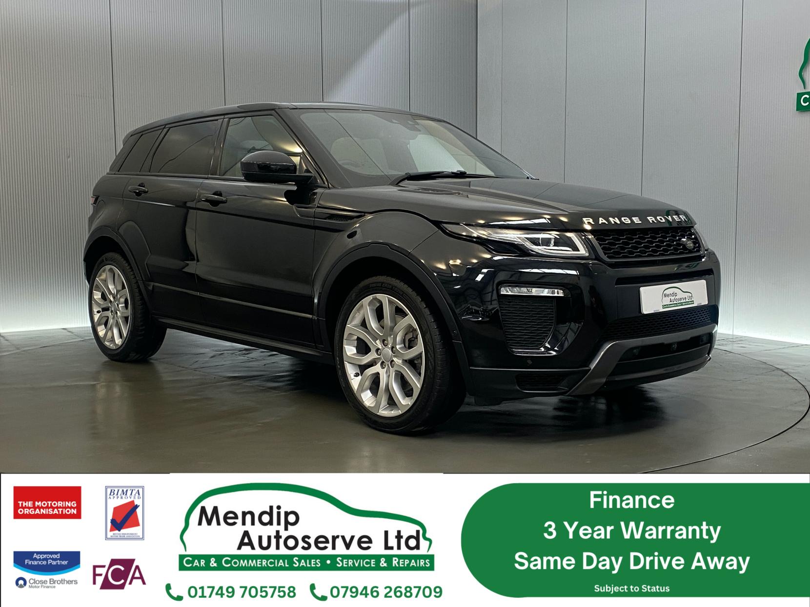 Land Rover Range Rover Evoque 2.0 SD4 HSE Dynamic SUV 5dr Diesel Auto 4WD Euro 6 (s/s) (240 ps)