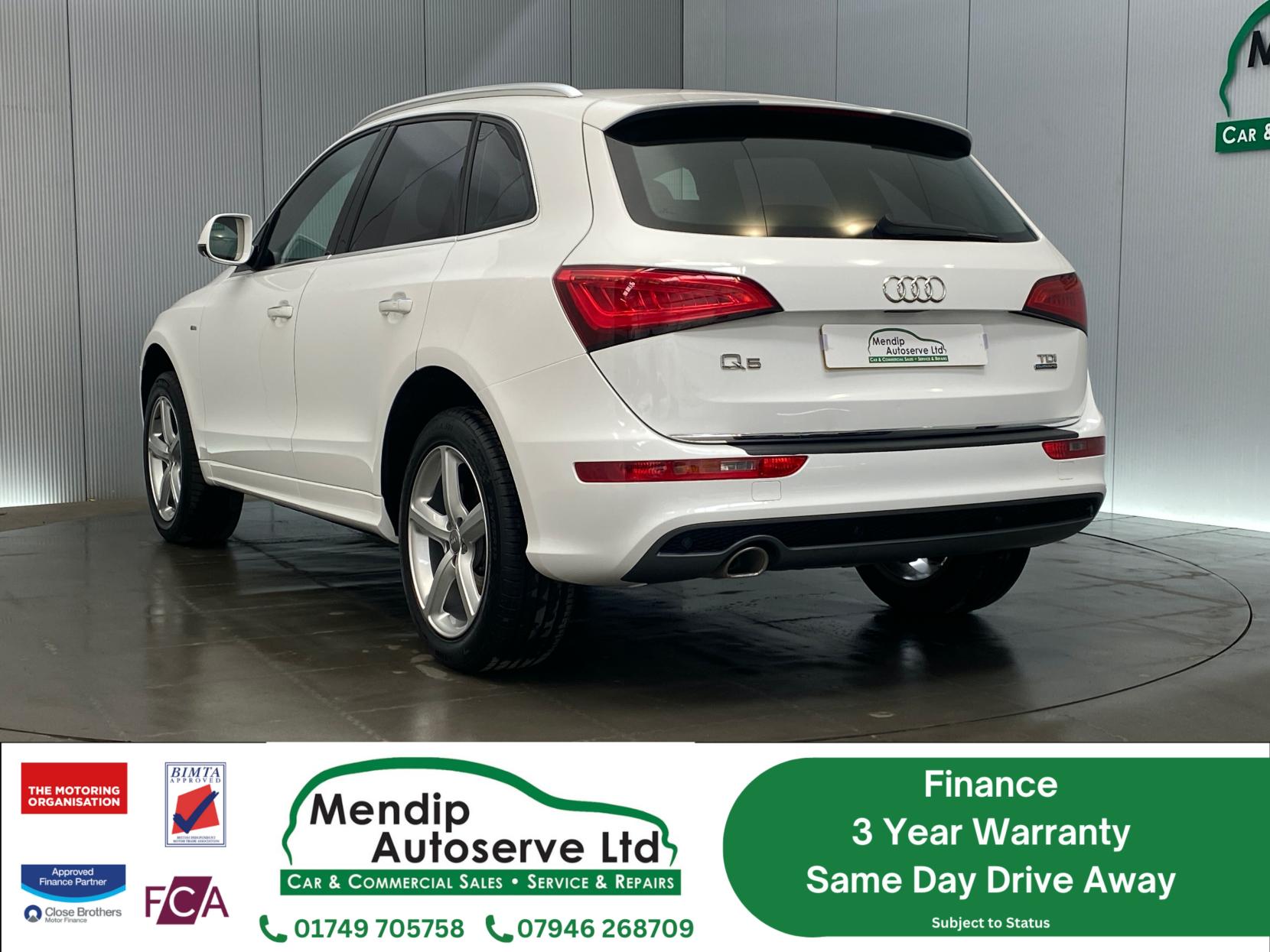 Audi Q5 2.0 TDI S line SUV 5dr Diesel Manual quattro Euro 6 (s/s) (150 ps)