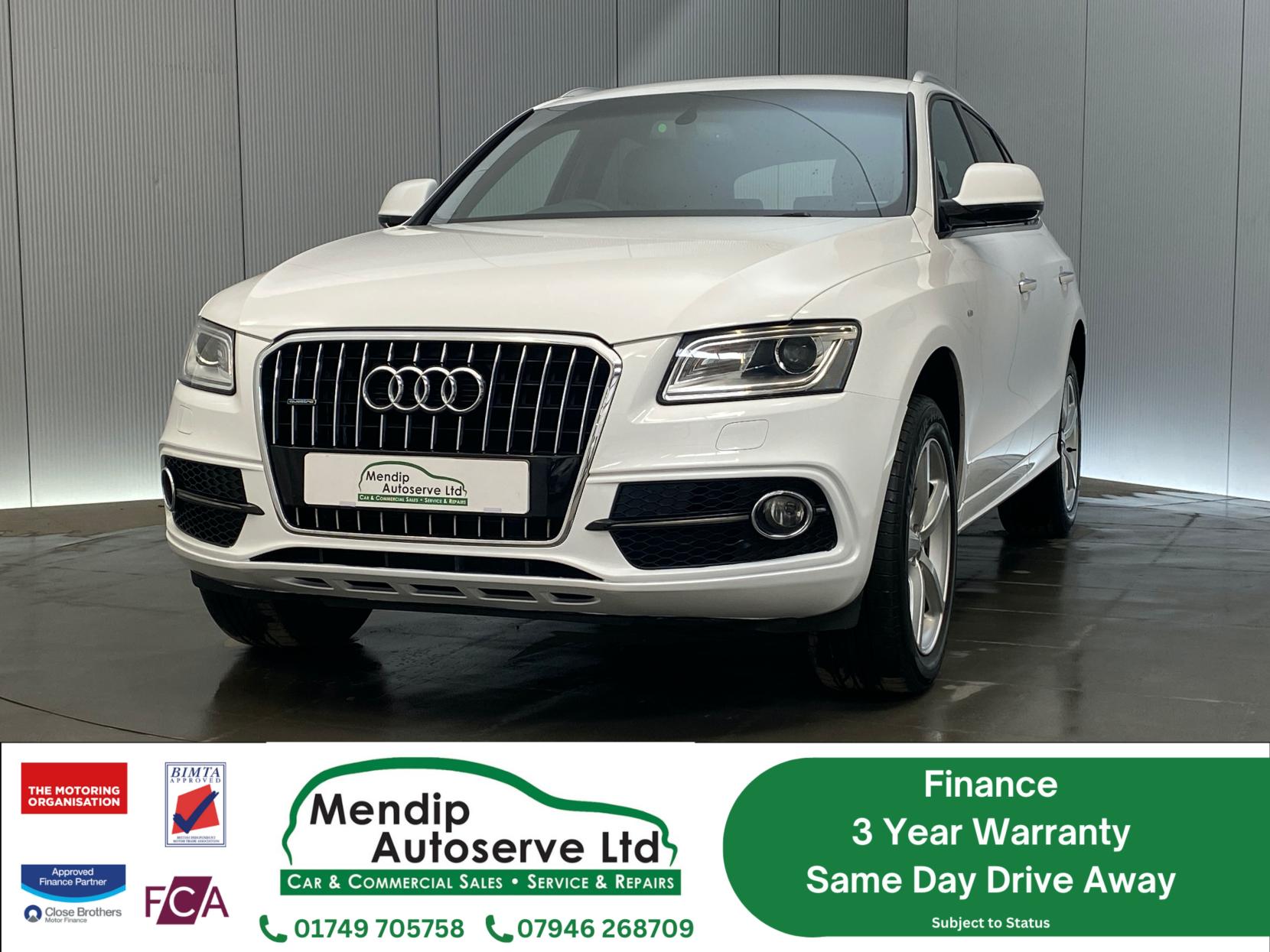 Audi Q5 2.0 TDI S line SUV 5dr Diesel Manual quattro Euro 6 (s/s) (150 ps)