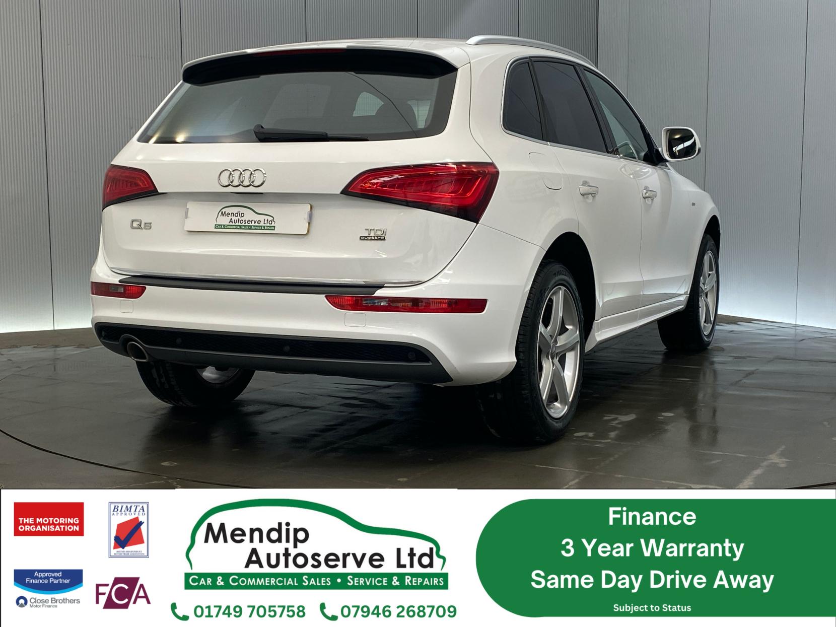 Audi Q5 2.0 TDI S line SUV 5dr Diesel Manual quattro Euro 6 (s/s) (150 ps)