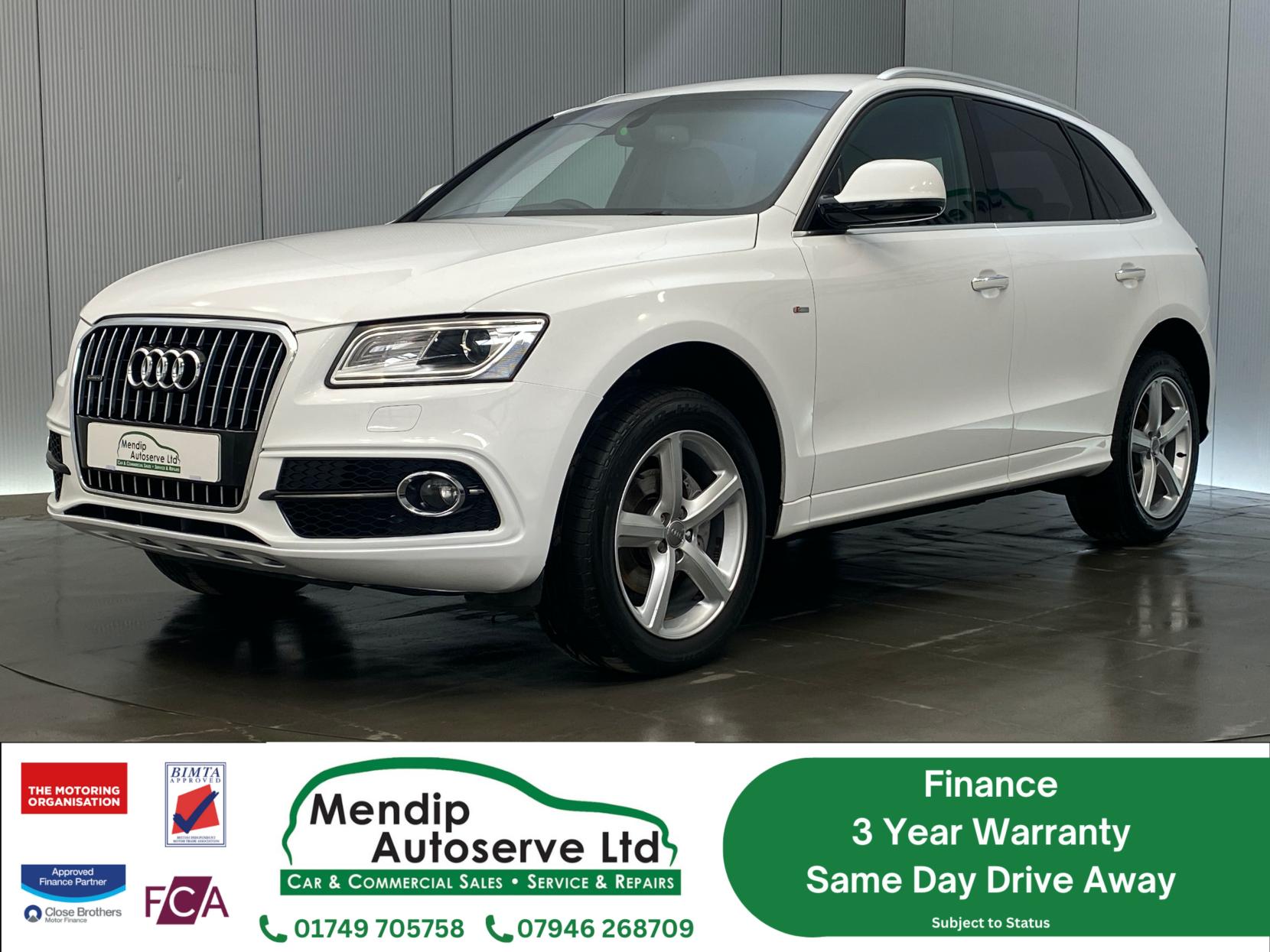 Audi Q5 2.0 TDI S line SUV 5dr Diesel Manual quattro Euro 6 (s/s) (150 ps)
