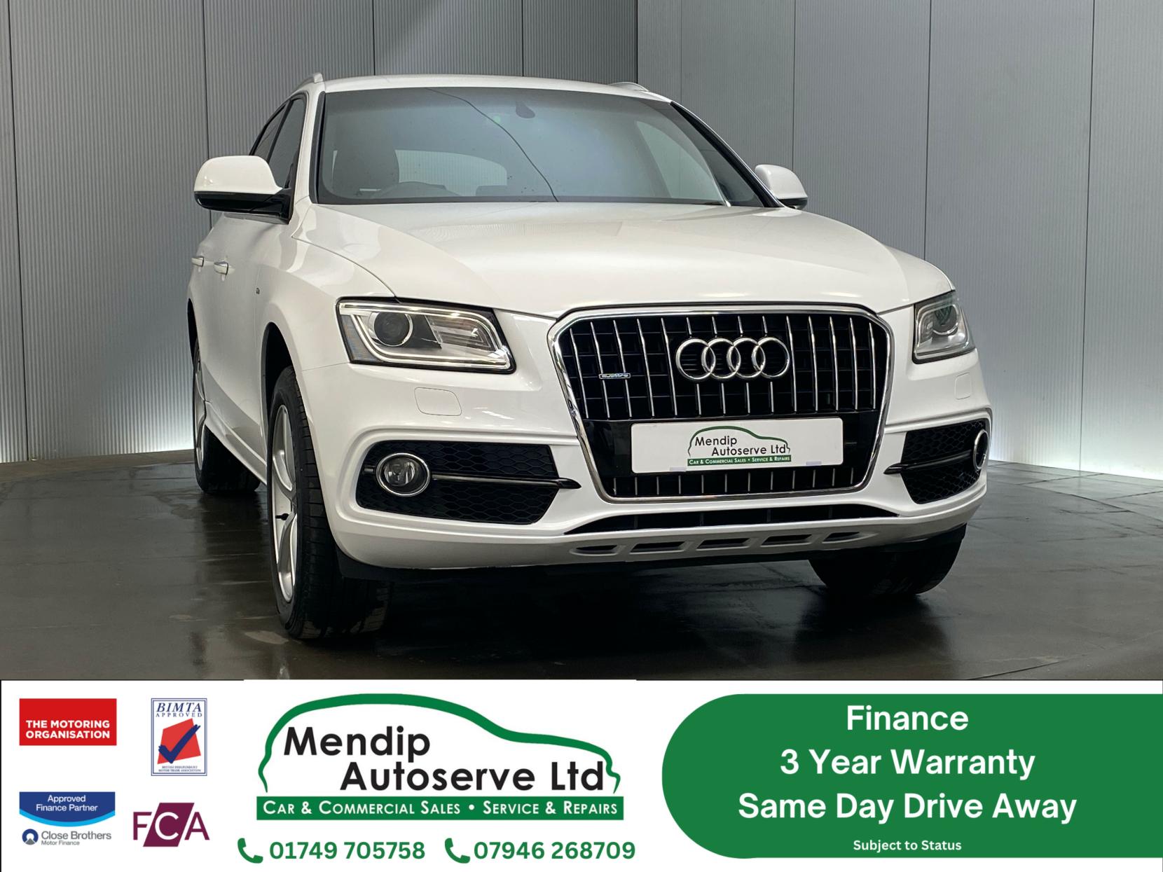 Audi Q5 2.0 TDI S line SUV 5dr Diesel Manual quattro Euro 6 (s/s) (150 ps)