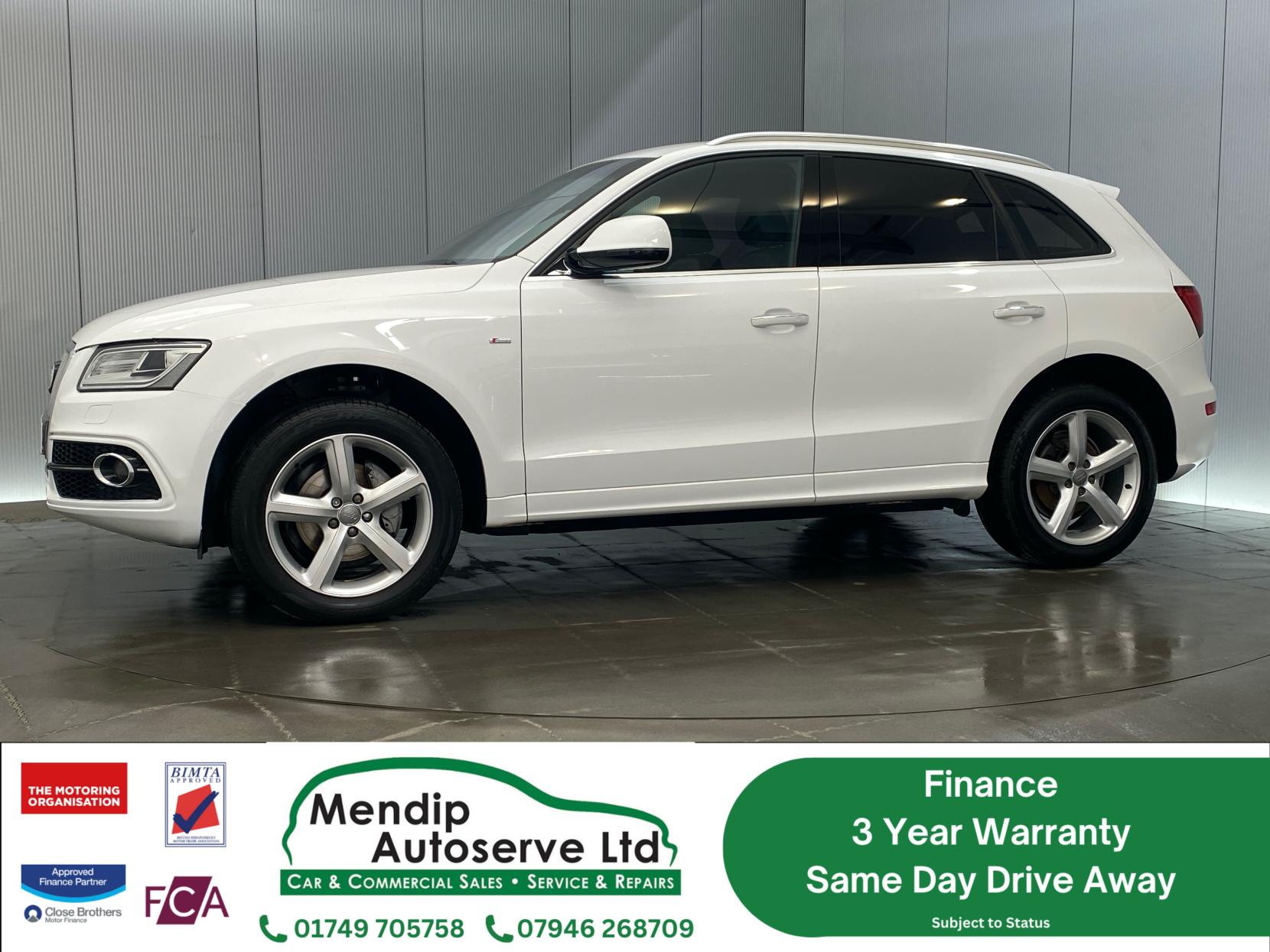 Audi Q5 2.0 TDI S line SUV 5dr Diesel Manual quattro Euro 6 (s/s) (150 ps)