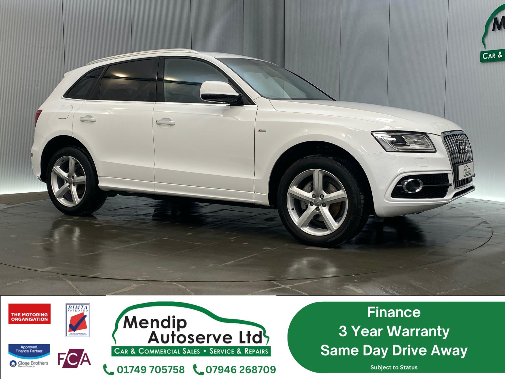 Audi Q5 2.0 TDI S line SUV 5dr Diesel Manual quattro Euro 6 (s/s) (150 ps)