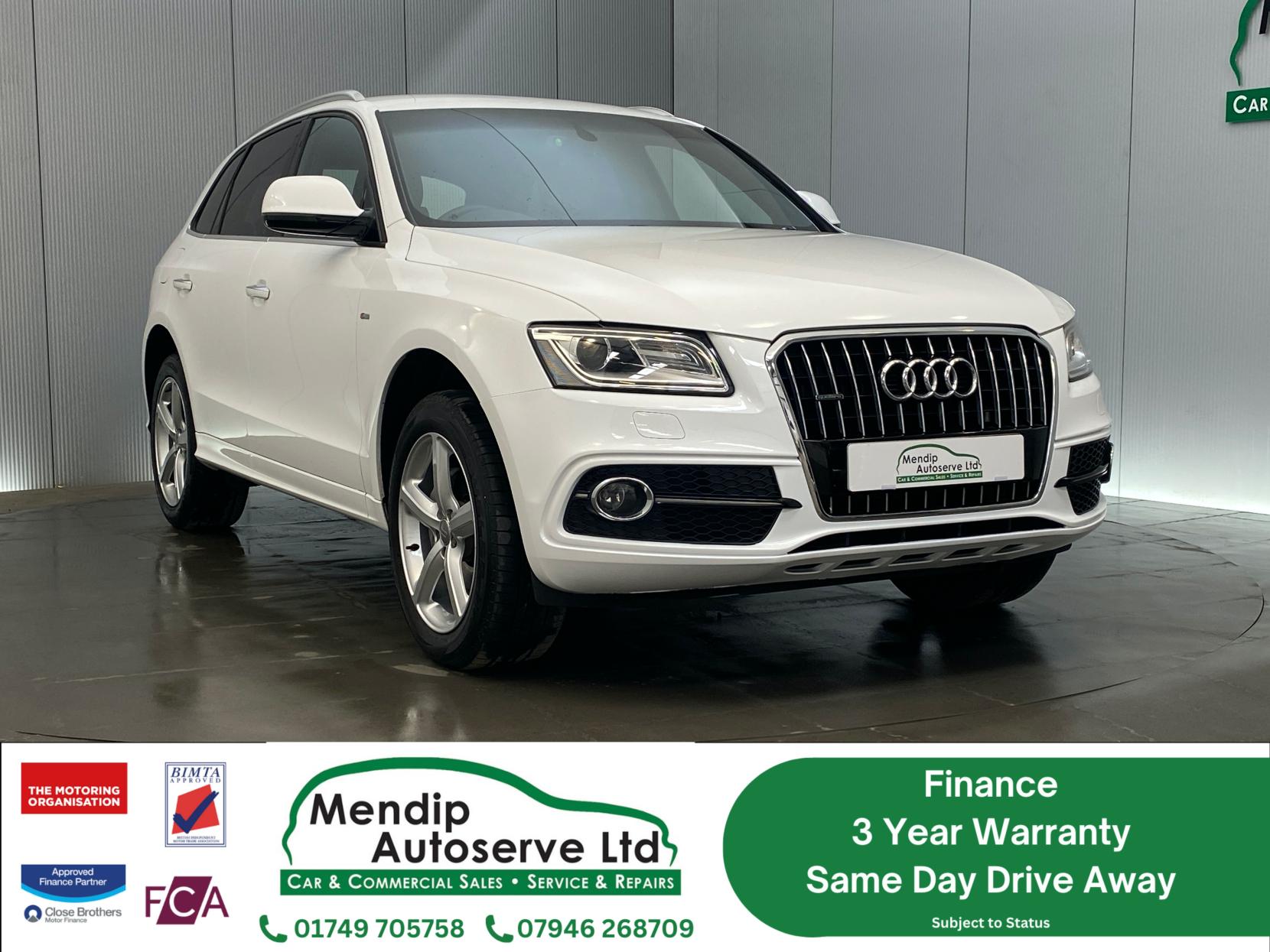 Audi Q5 2.0 TDI S line SUV 5dr Diesel Manual quattro Euro 6 (s/s) (150 ps)