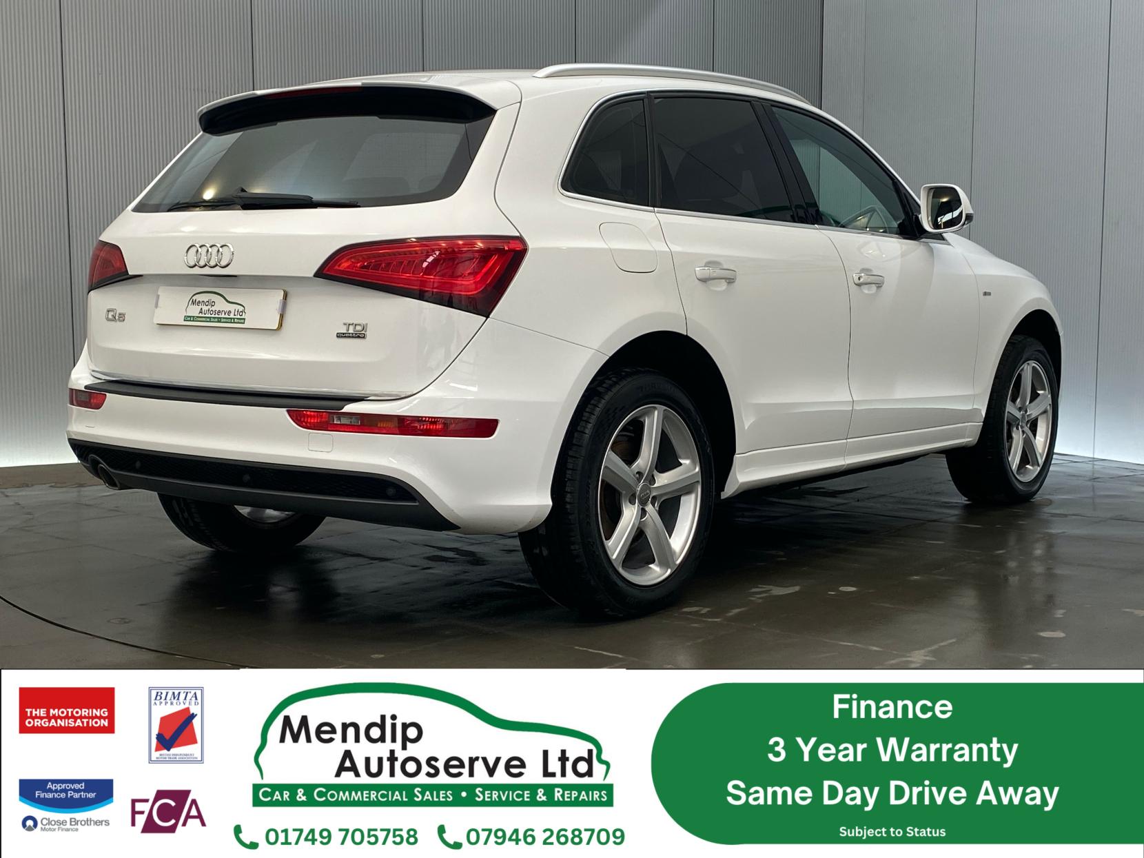 Audi Q5 2.0 TDI S line SUV 5dr Diesel Manual quattro Euro 6 (s/s) (150 ps)