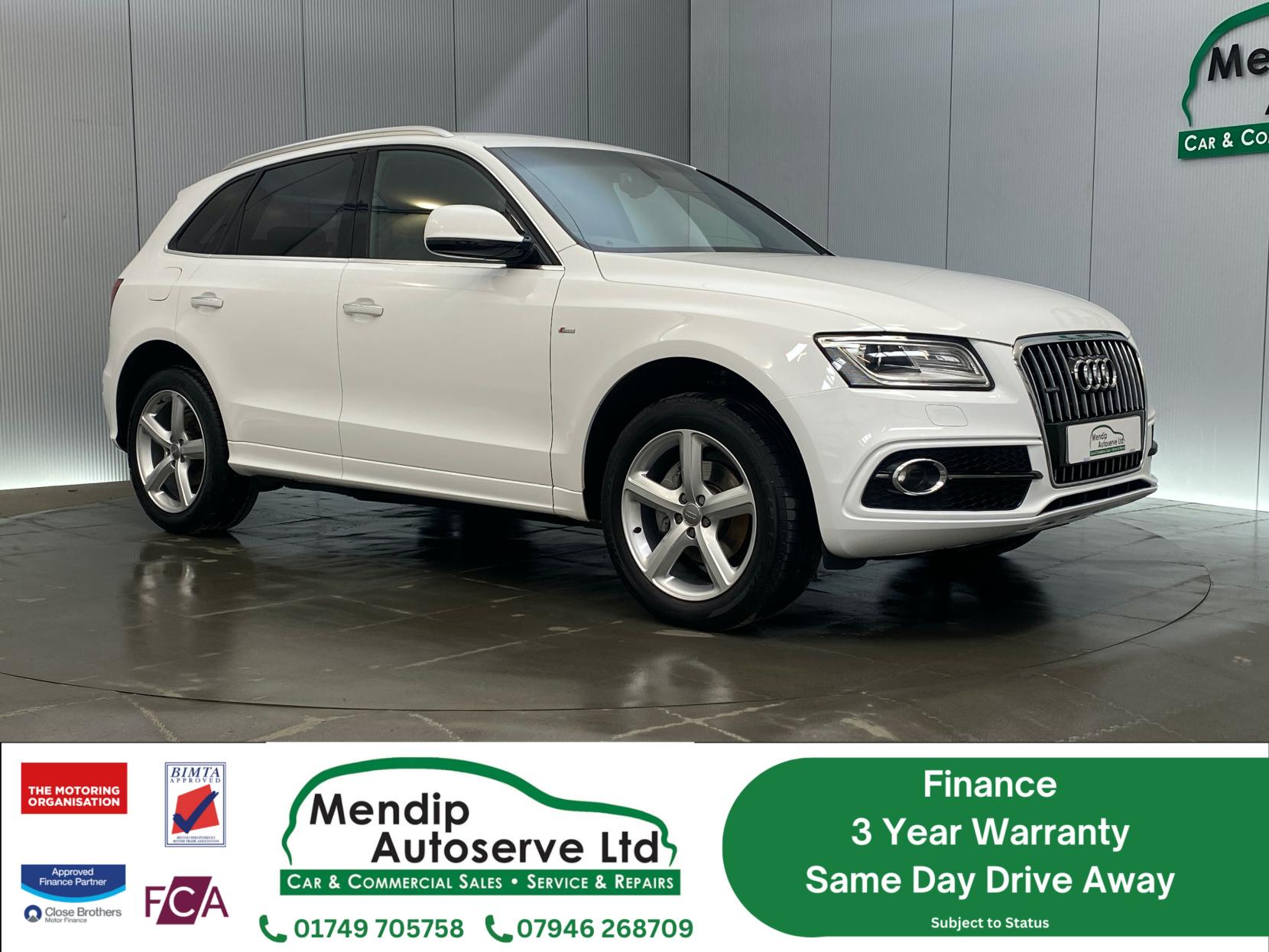 Audi Q5 2.0 TDI S line SUV 5dr Diesel Manual quattro Euro 6 (s/s) (150 ps)