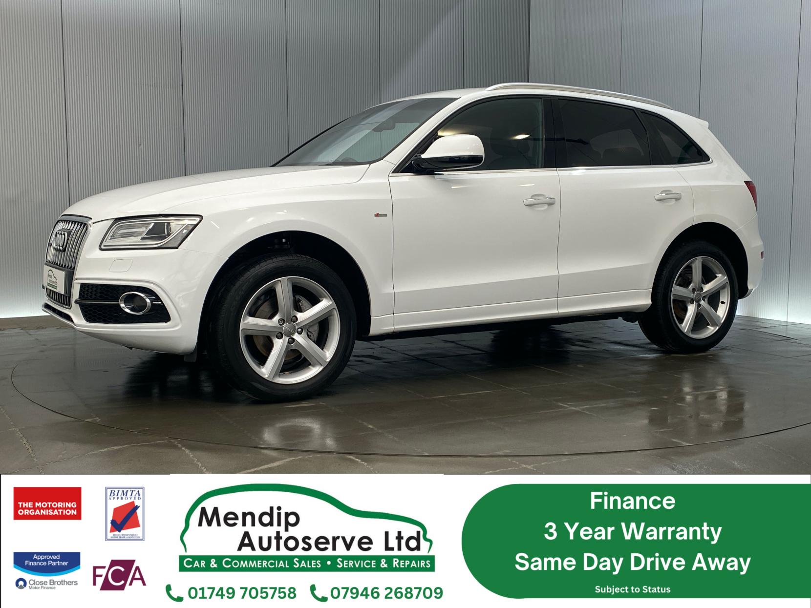 Audi Q5 2.0 TDI S line SUV 5dr Diesel Manual quattro Euro 6 (s/s) (150 ps)