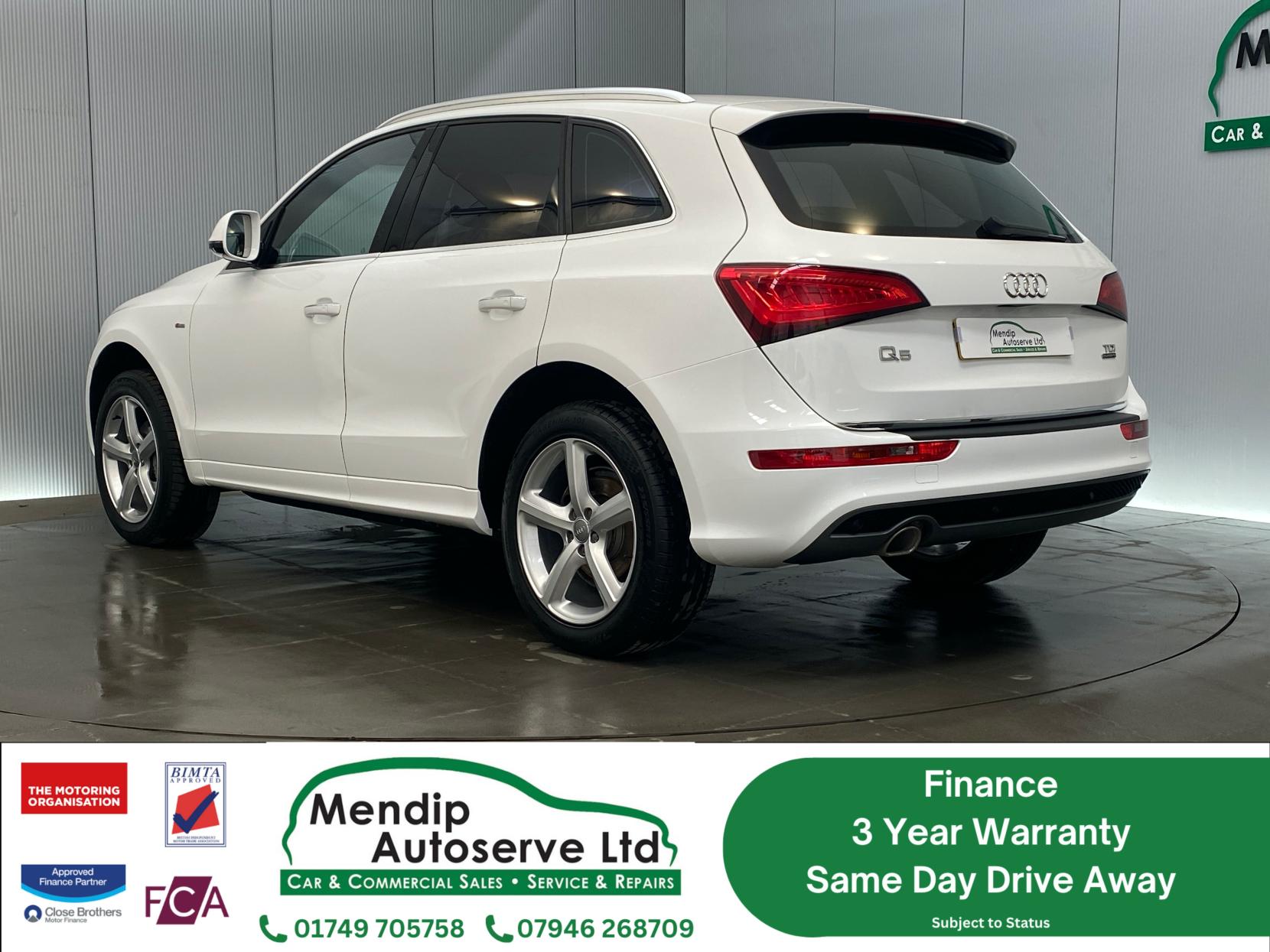 Audi Q5 2.0 TDI S line SUV 5dr Diesel Manual quattro Euro 6 (s/s) (150 ps)