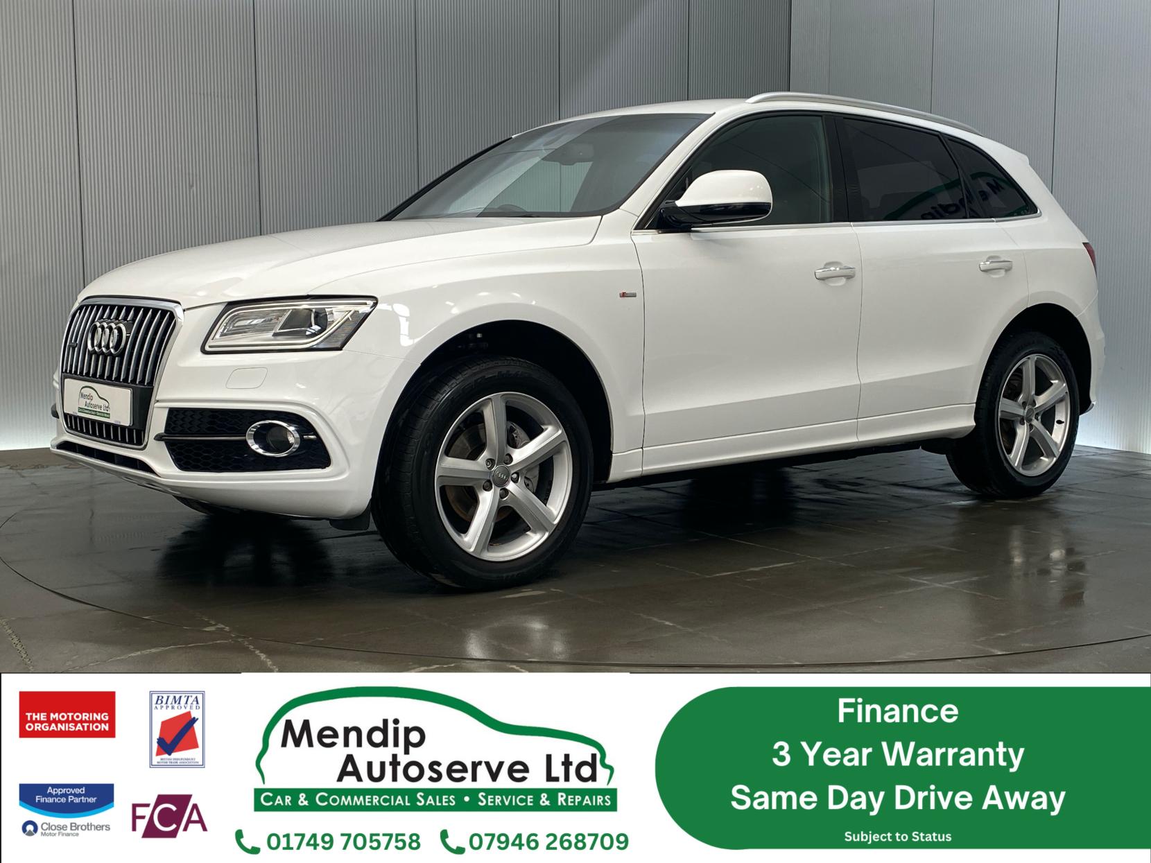Audi Q5 2.0 TDI S line SUV 5dr Diesel Manual quattro Euro 6 (s/s) (150 ps)